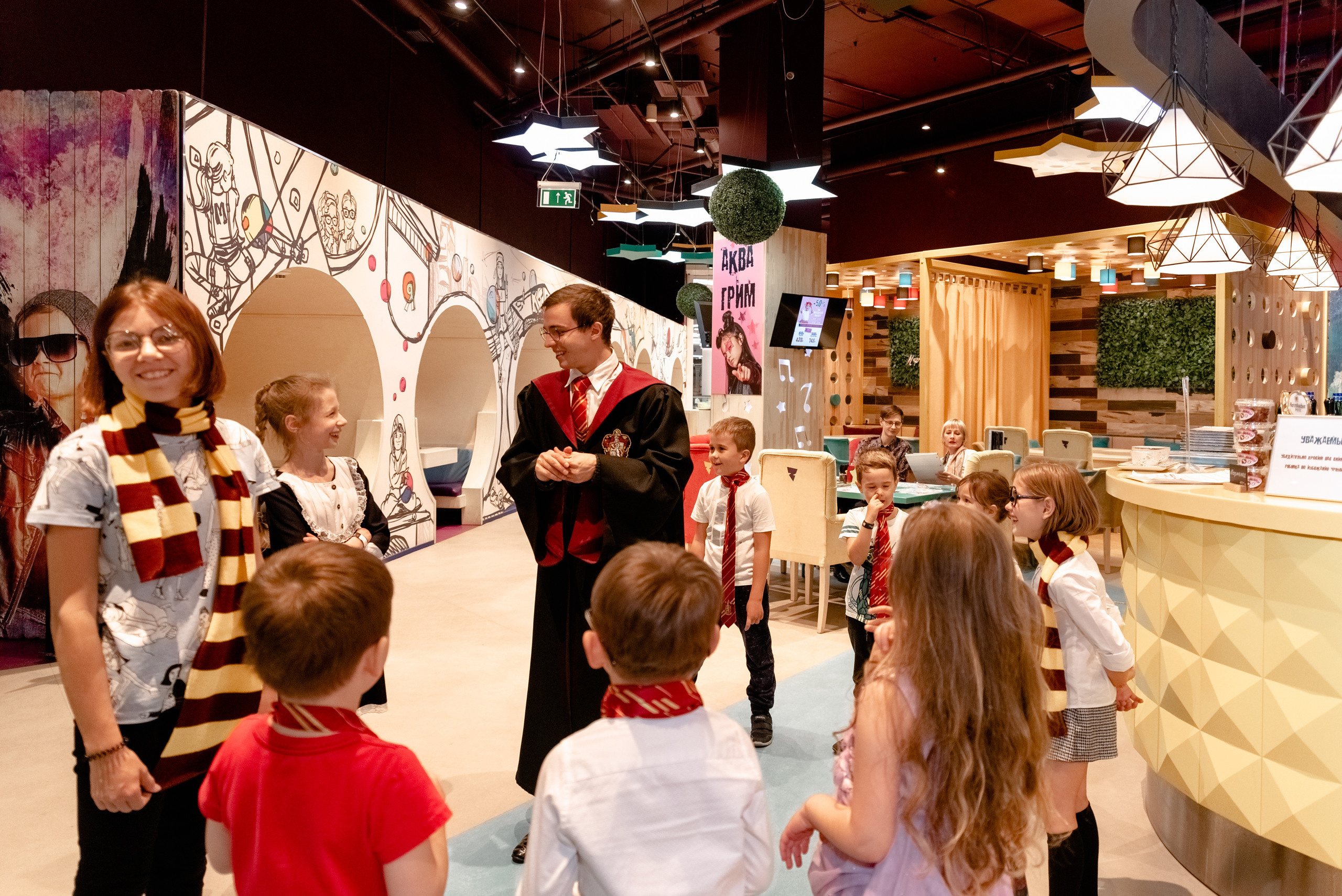 Тематическое ДР в Kids Rock Cafe