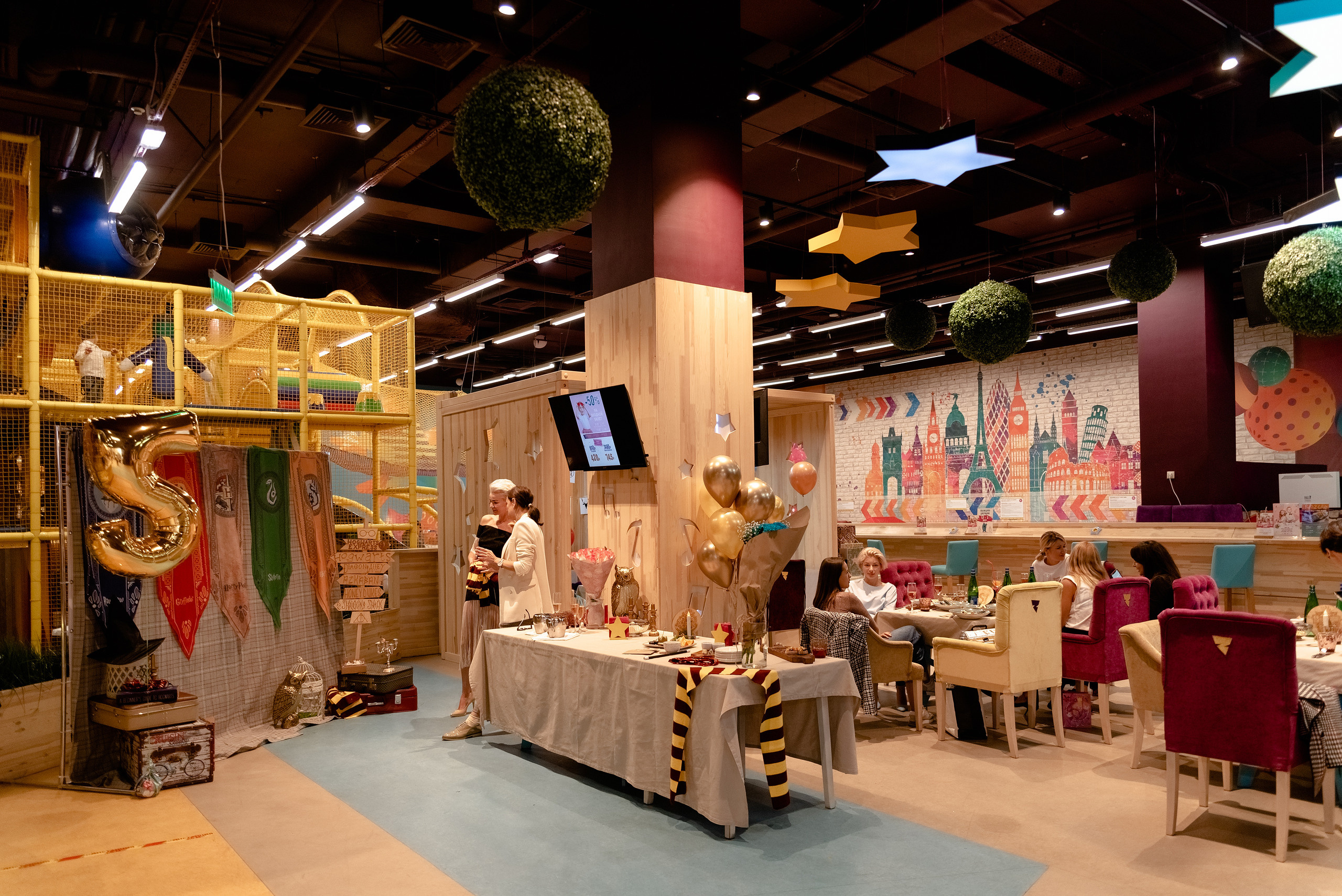 Тематическое ДР в Kids Rock Cafe