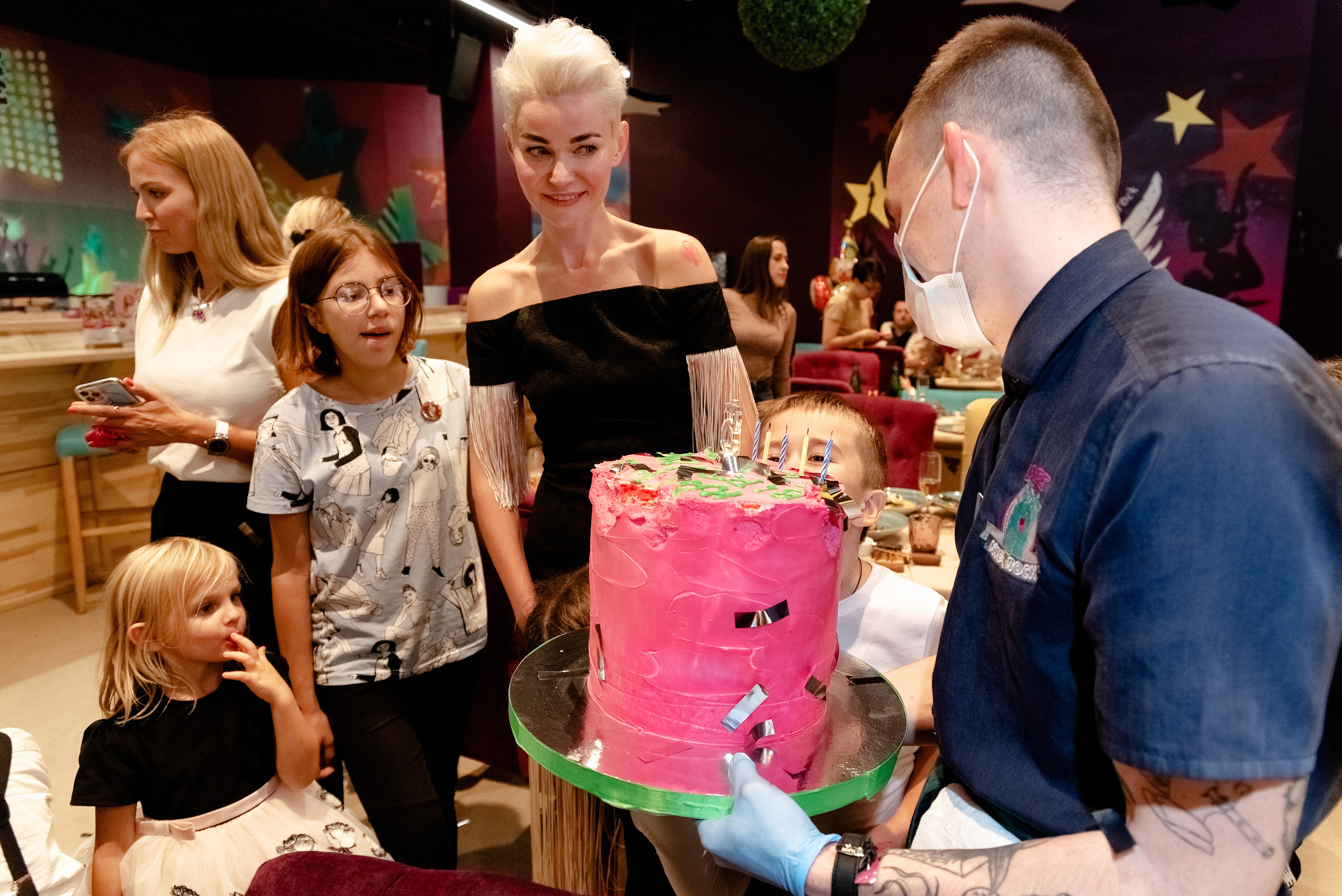 Тематическое ДР в Kids Rock Cafe