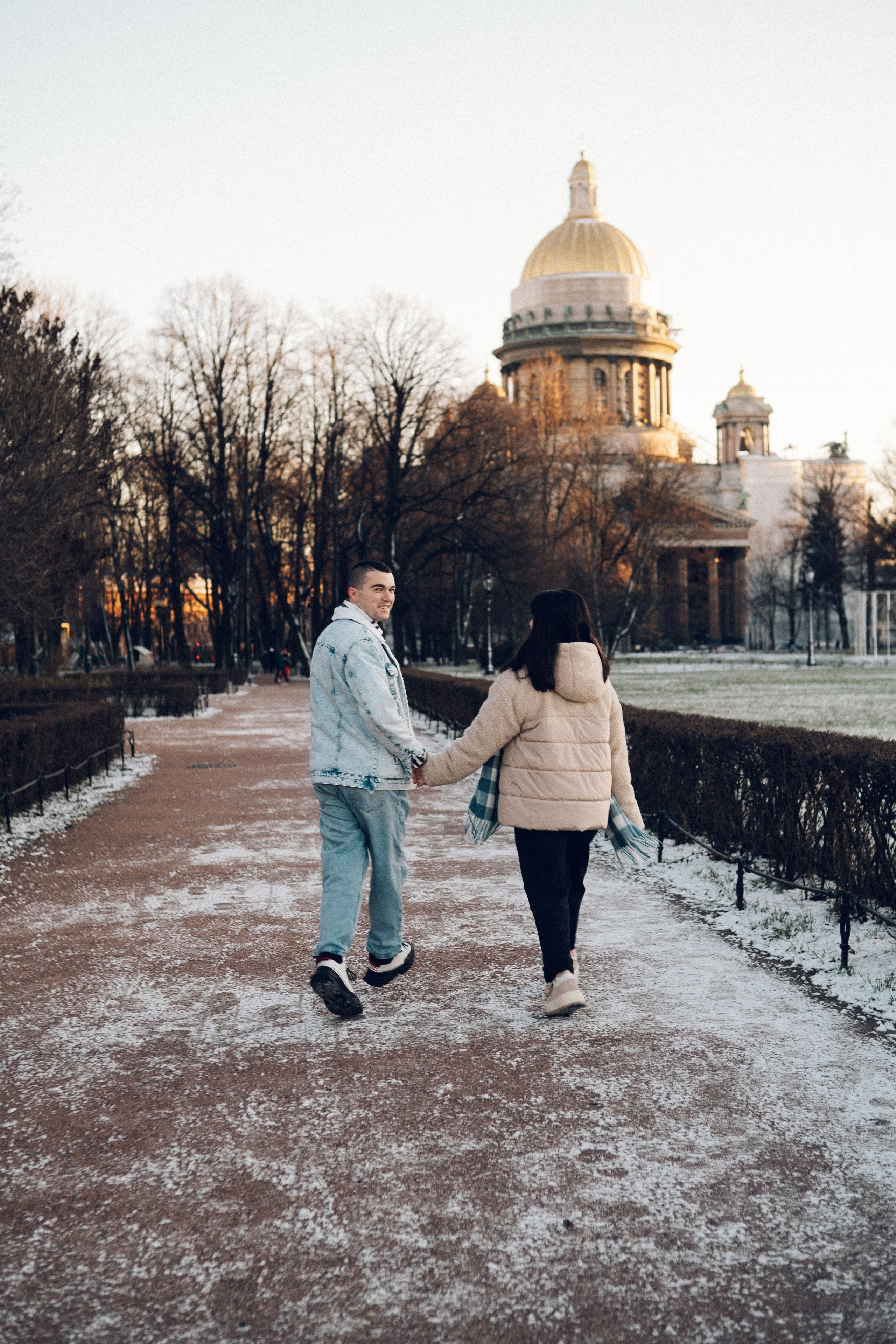 От Дворцовой к Исаакиевскому (зима). Фотограф в Санкт-Петербурге Кристина Брянская
