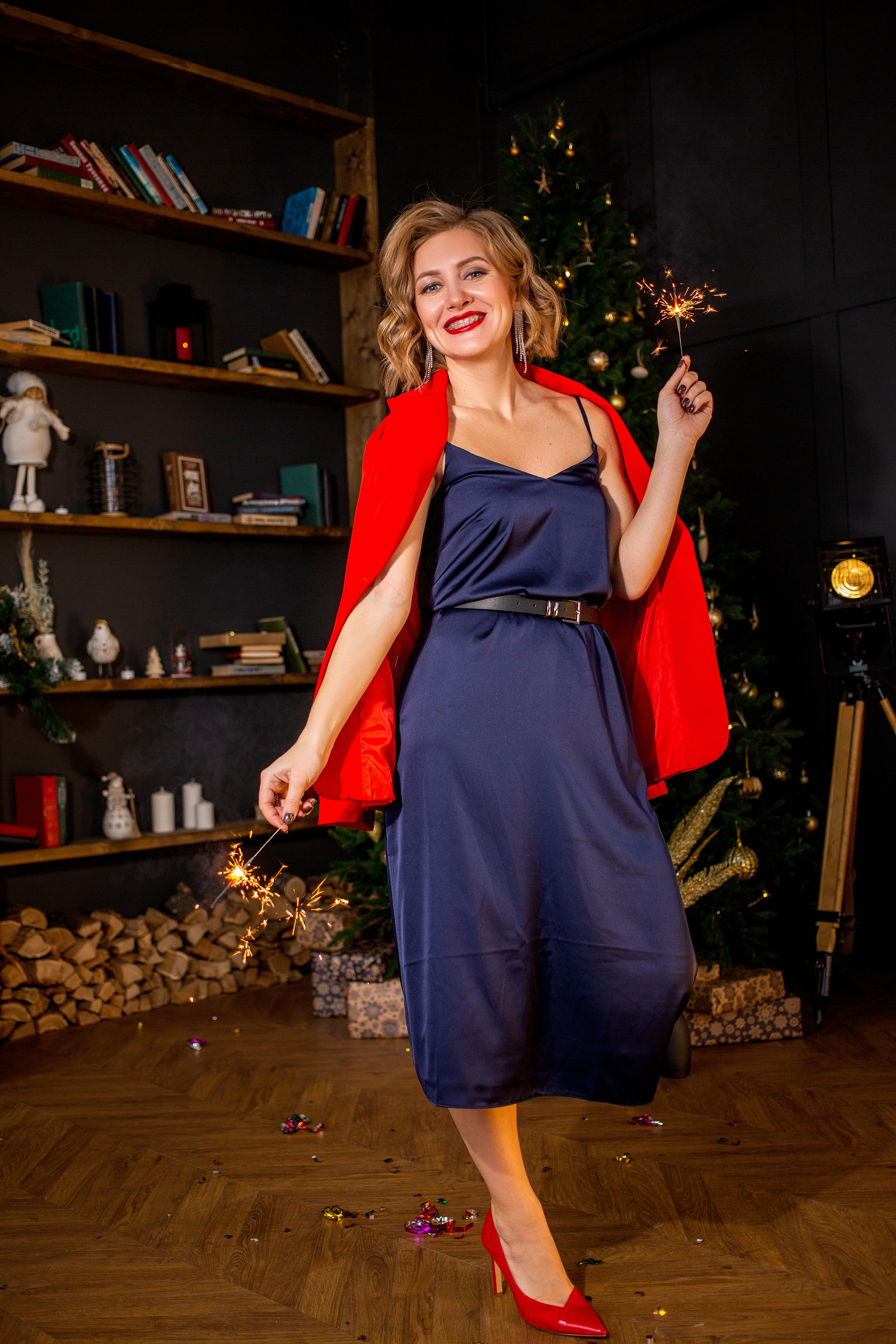 Леночка Новый год 2022. Женский фотограф в Оренбурге Ирина Заводчикова