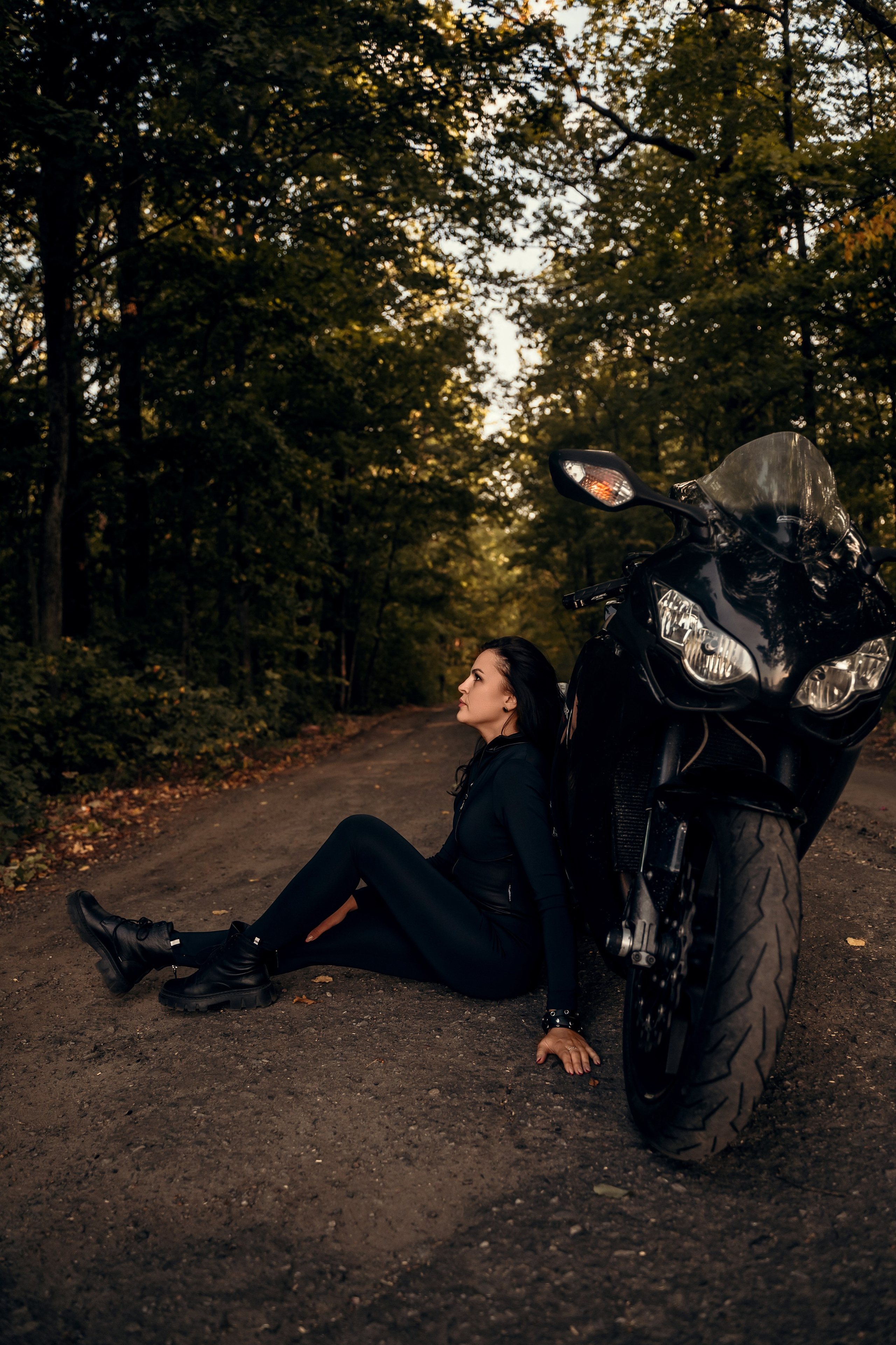 Марина, Фотосессия с байком. Семейный фотограф в Белгороде Амелина Алина