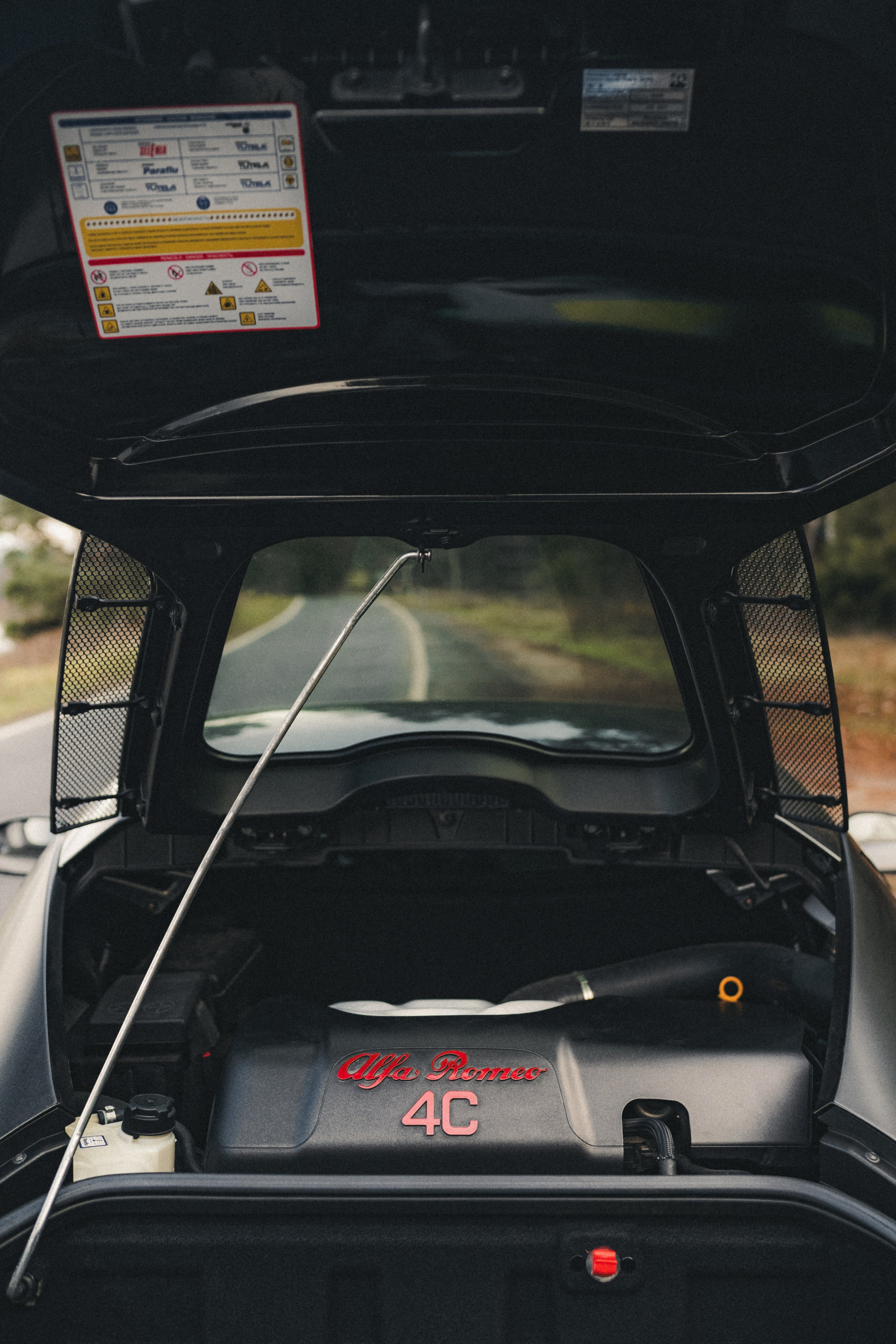 Alfa Romeo 4С. Фотограф Илья К. в Москве