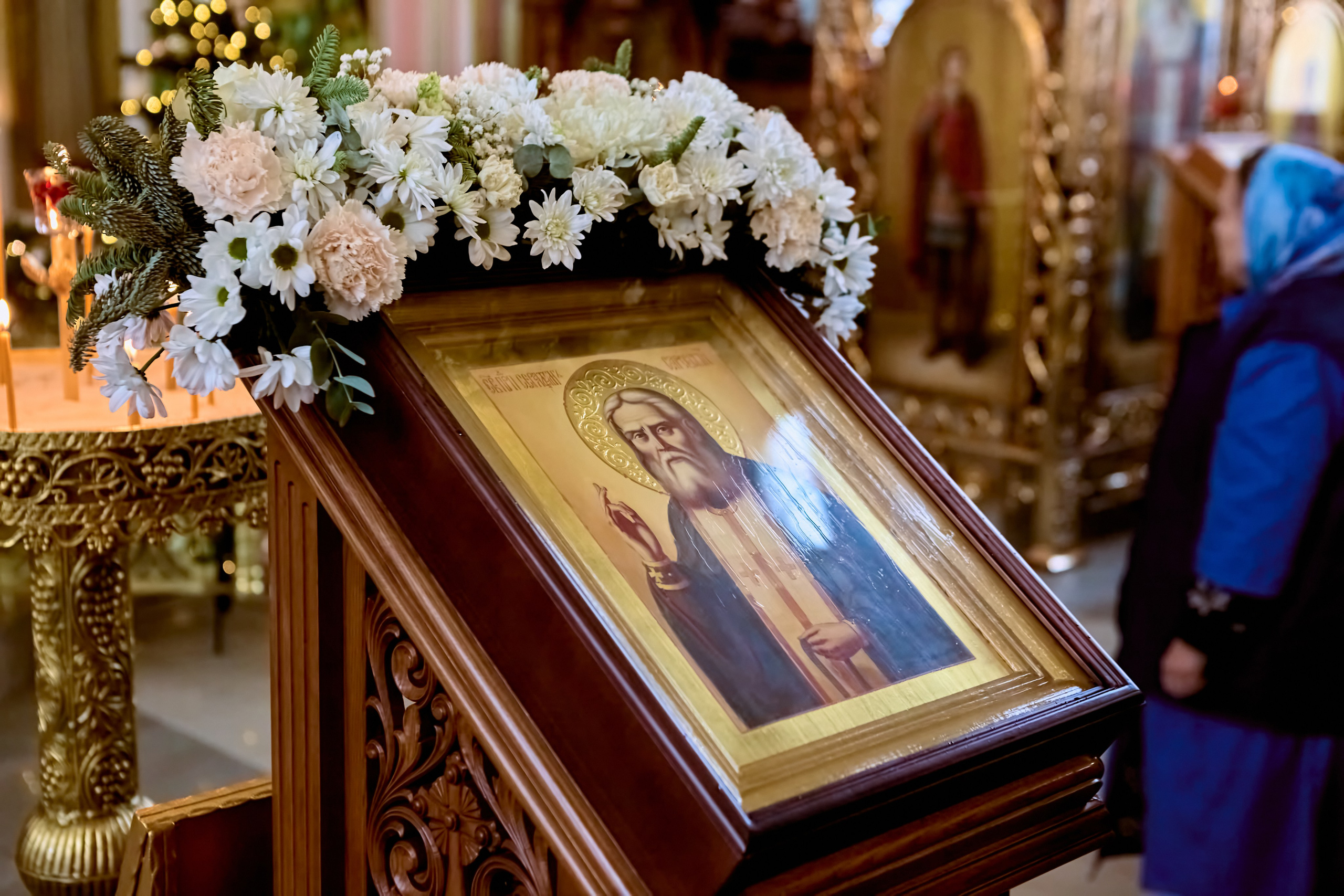 Престольный праздник Храм Прп. Серафима Саровского