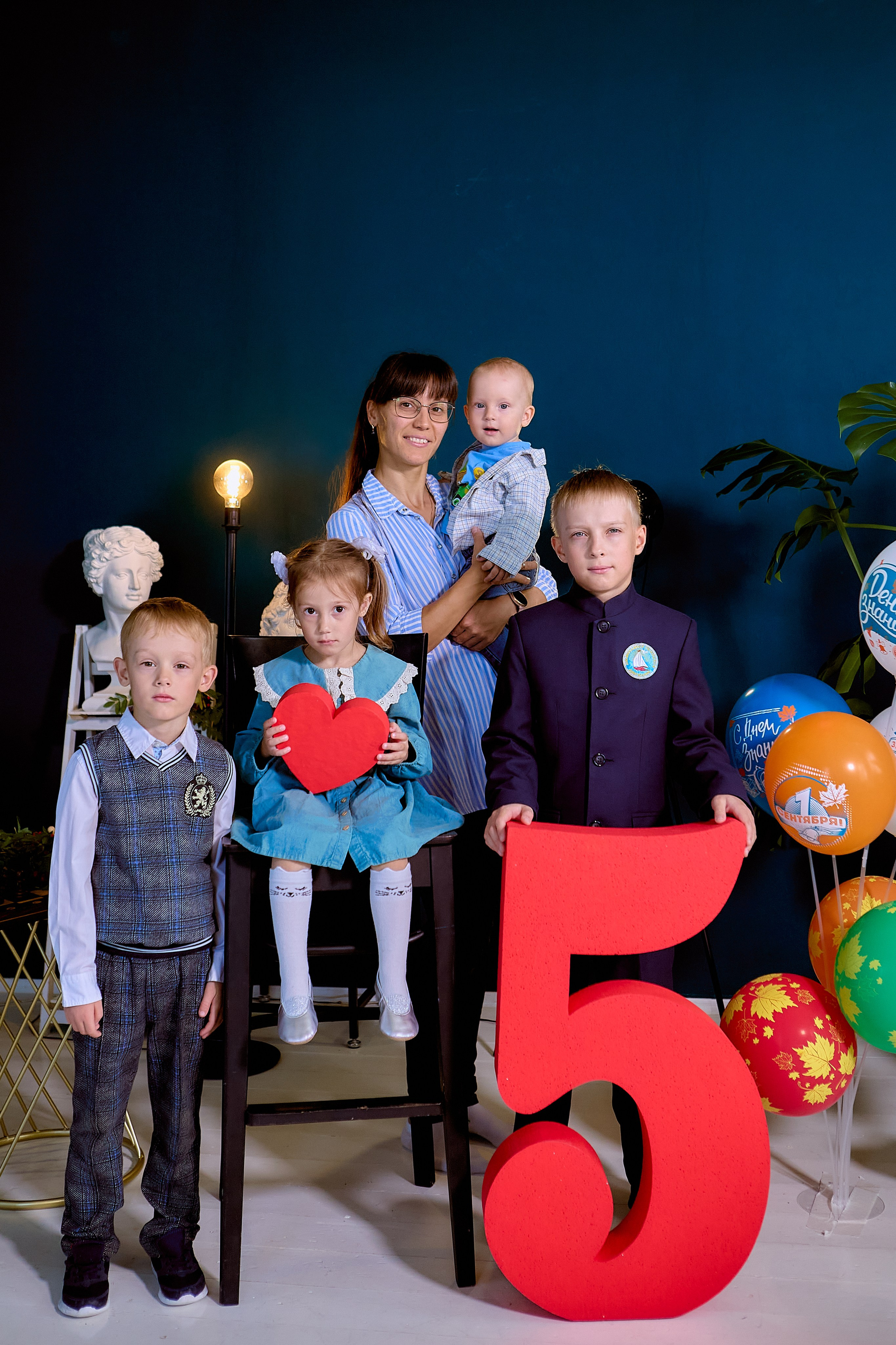 Творческая фотосессия в День Знаний