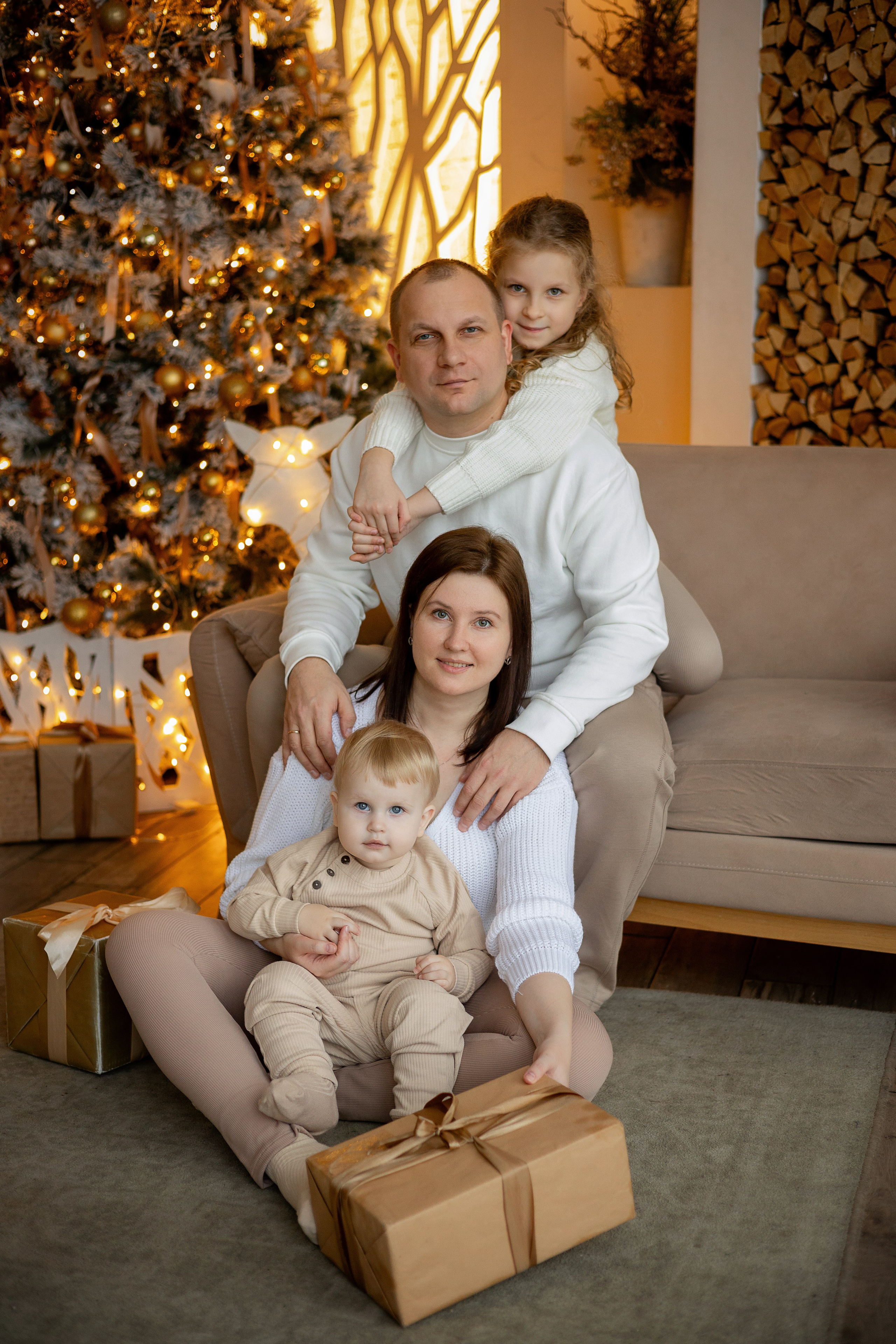 Семейная новогодняя история. Зал Норд. Фотограф Ульянкина Мария