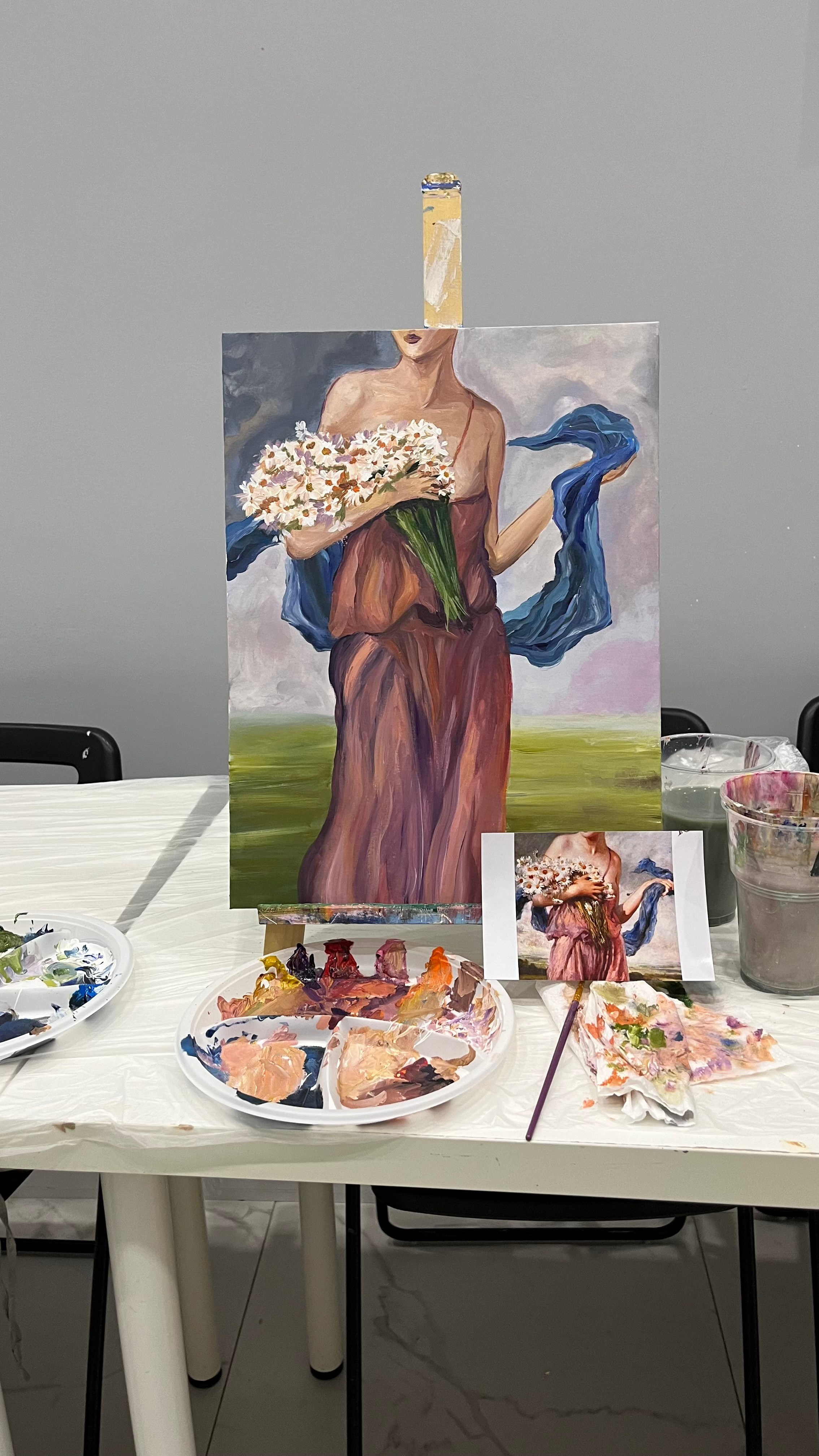 Мастер-класс. Живопись. Художник-преподаватель Диляра Хабибуллина