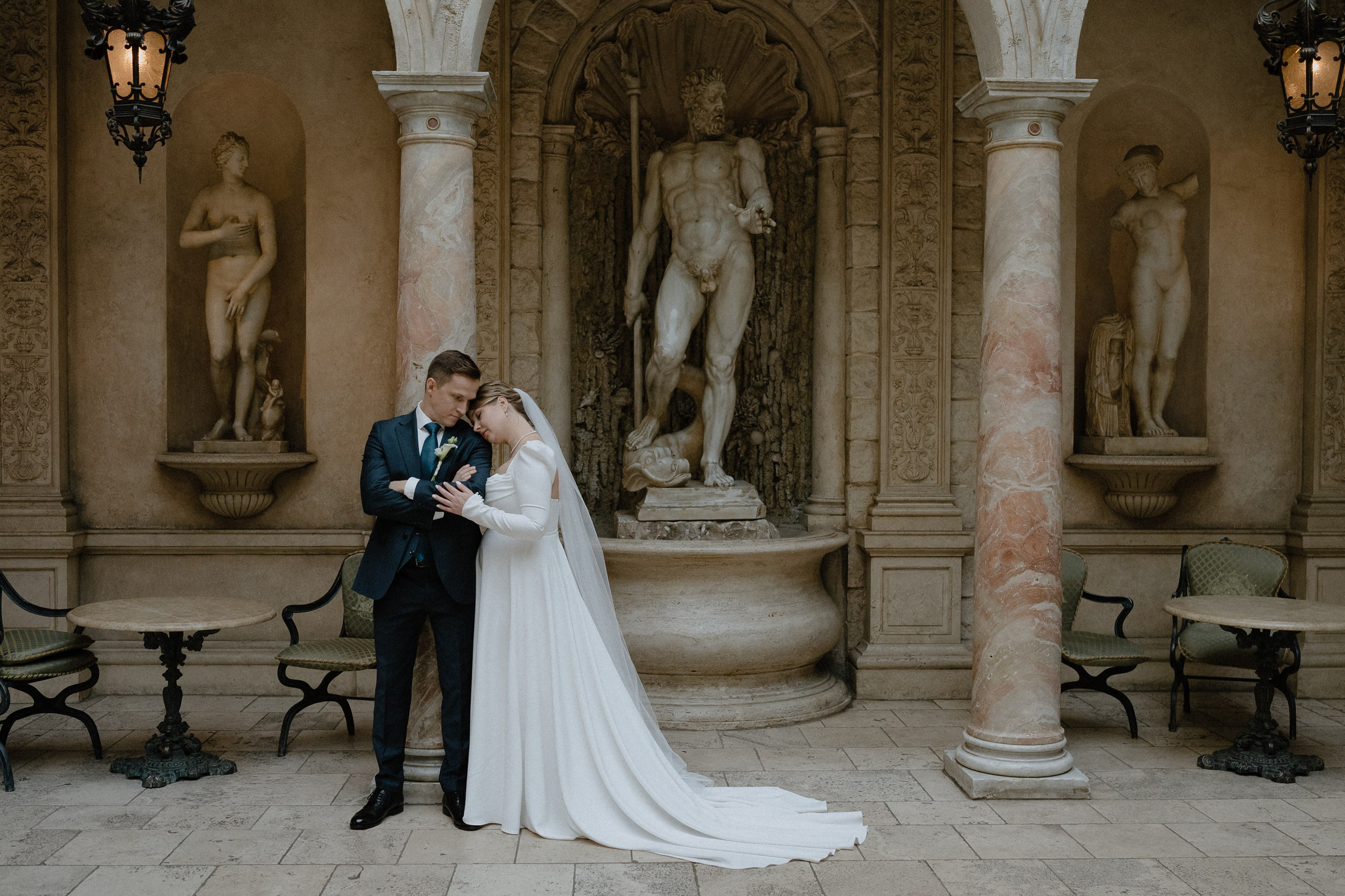 Свадебная фотосъемка в ресторане Турандот