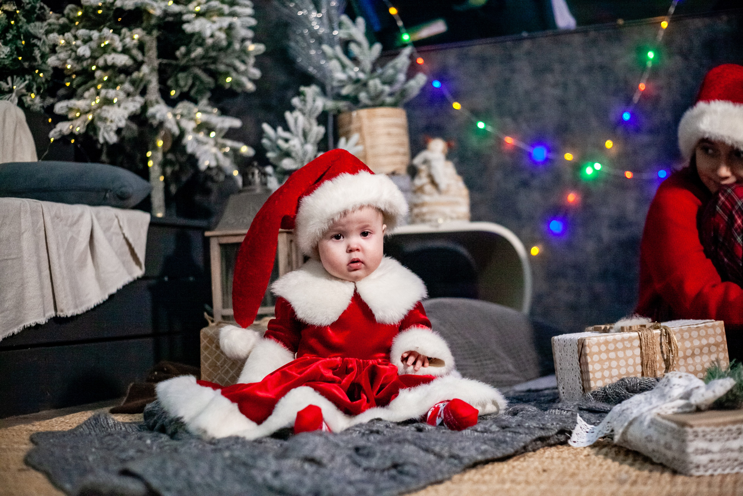 Ульяна и ее семья новый год 2024. Свадебный и семейный фотограф в Армавире