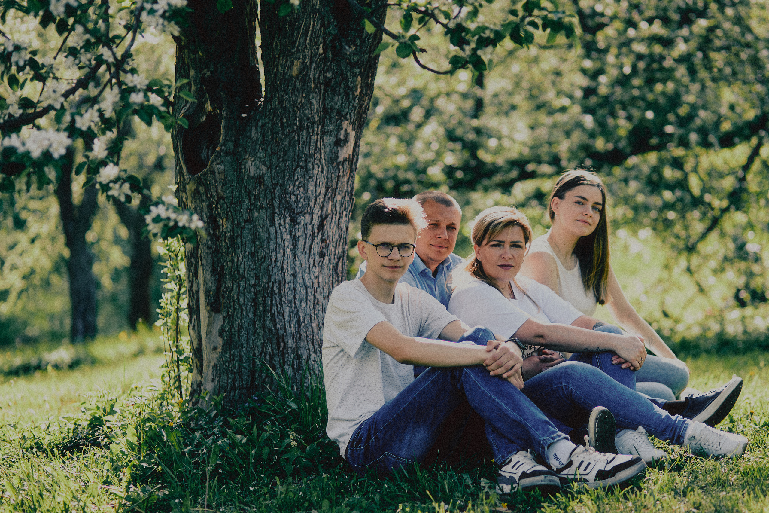 Оля, Вадим, Никита и Наташа. Портретный фотограф в Москве Ольга Крылова
