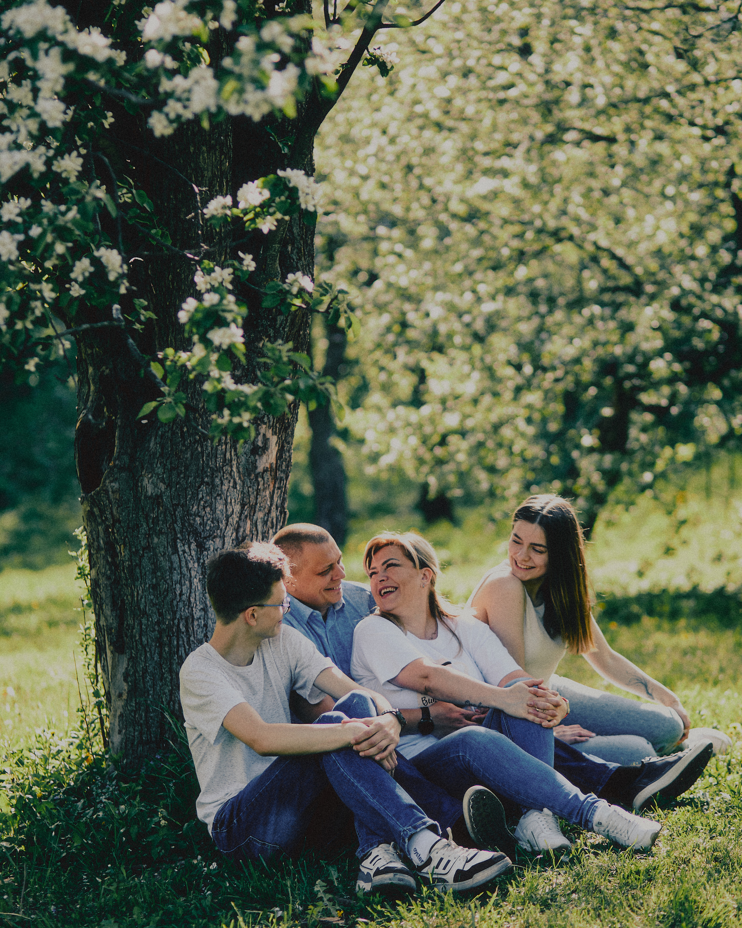 Оля, Вадим, Никита и Наташа. Портретный фотограф в Москве Ольга Крылова