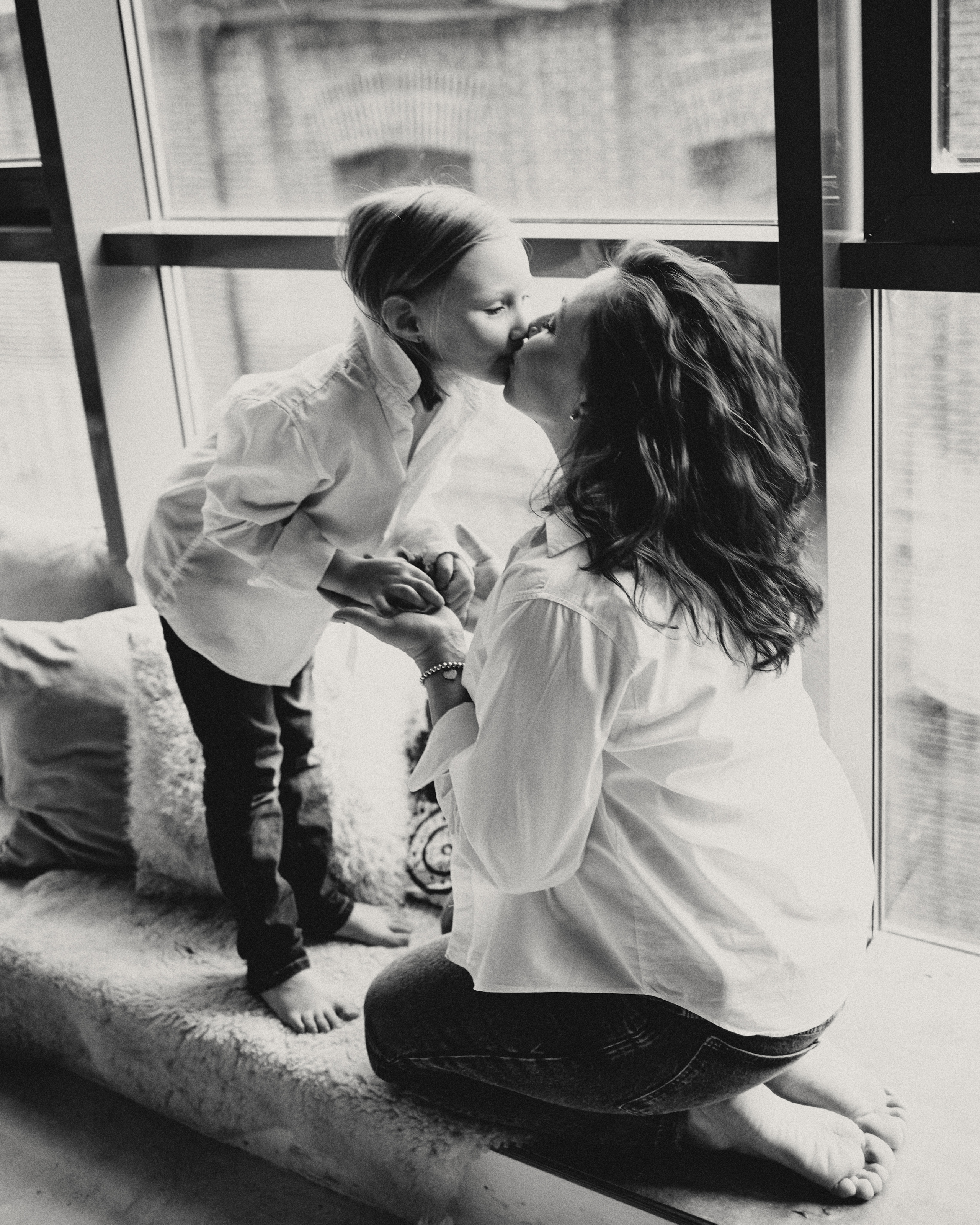 Денис, Юля и София. Портретный фотограф в Москве Ольга Крылова