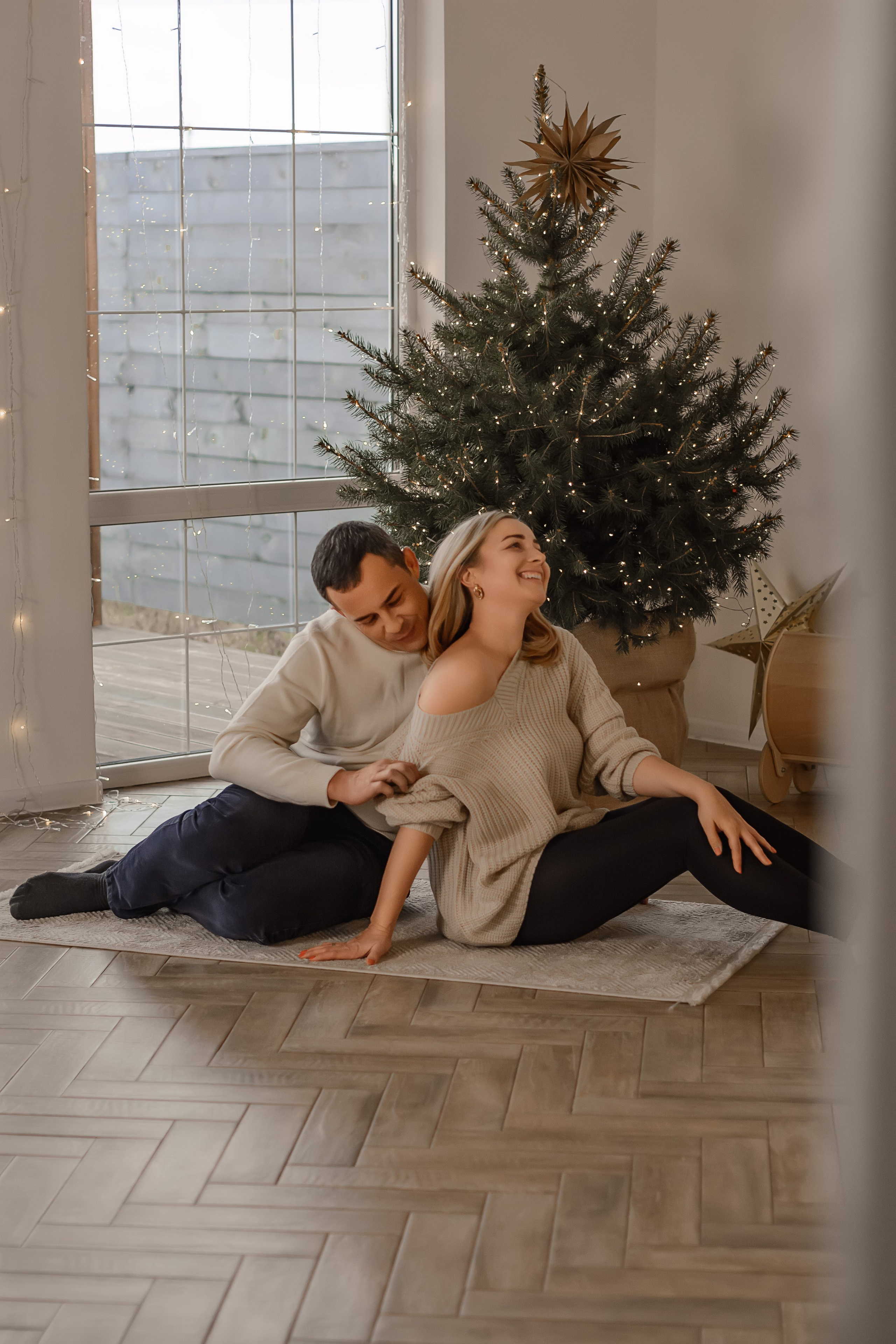 Новогодняя семейная фотосессия Дода. Семейный и детский фотограф Кущ Наташа