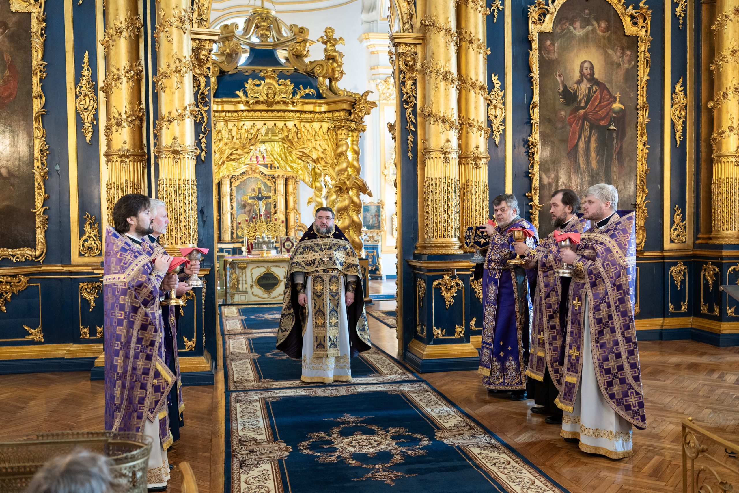 Неделя 5-я Великого поста, прп. Марии Египетской. Прп. Алексия, человека Божия. НИКОЛО-БОГОЯВЛЕНСКИЙ МОРСКОЙ СОБОР