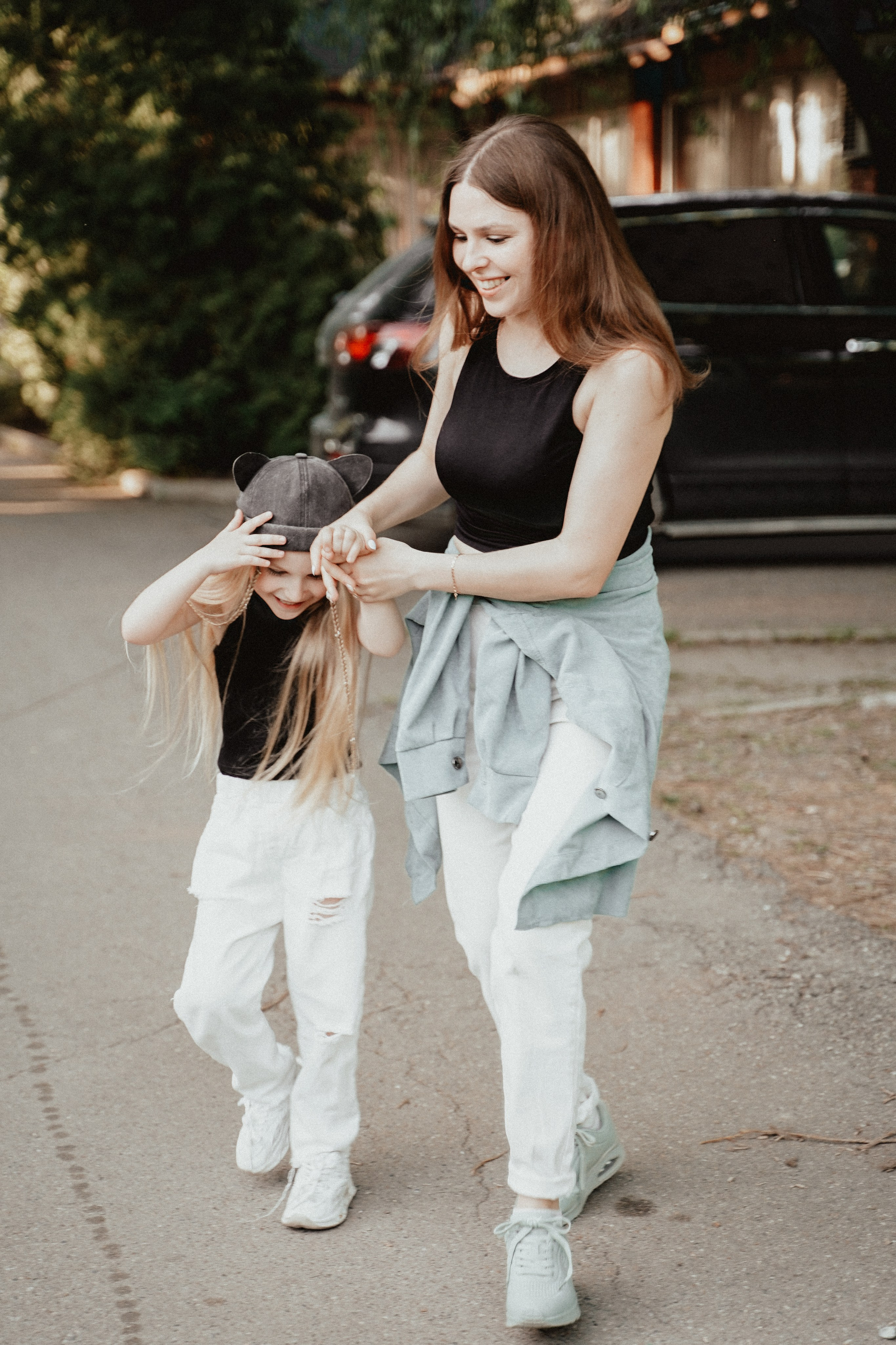 Семейная фотосессия со скейтом и самокатом. Семейный и женский фотограф в Краснодаре Анастасия Приймак