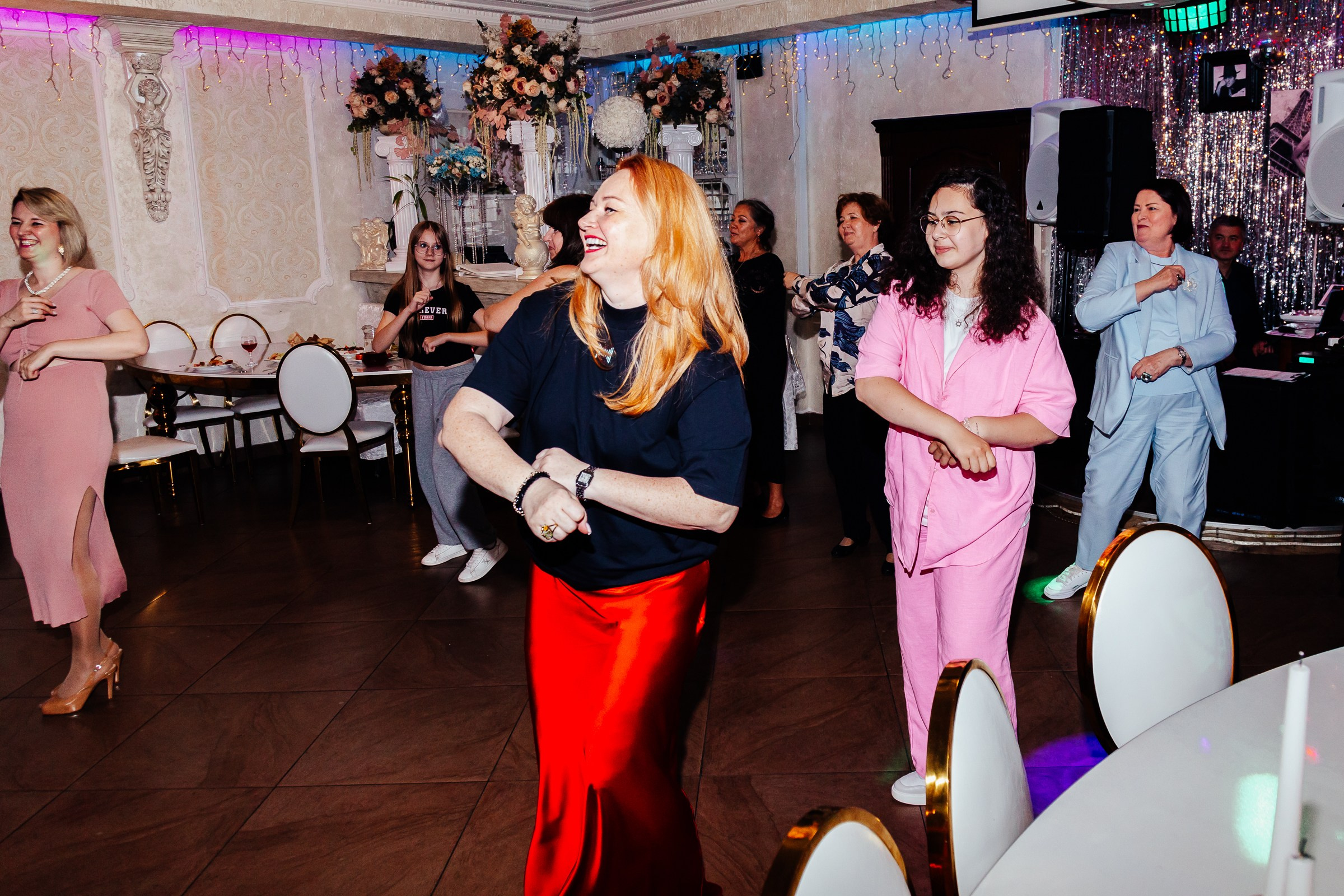 Семейная вечеринка на юбилее. Репортажный и семейный фотограф в Москве