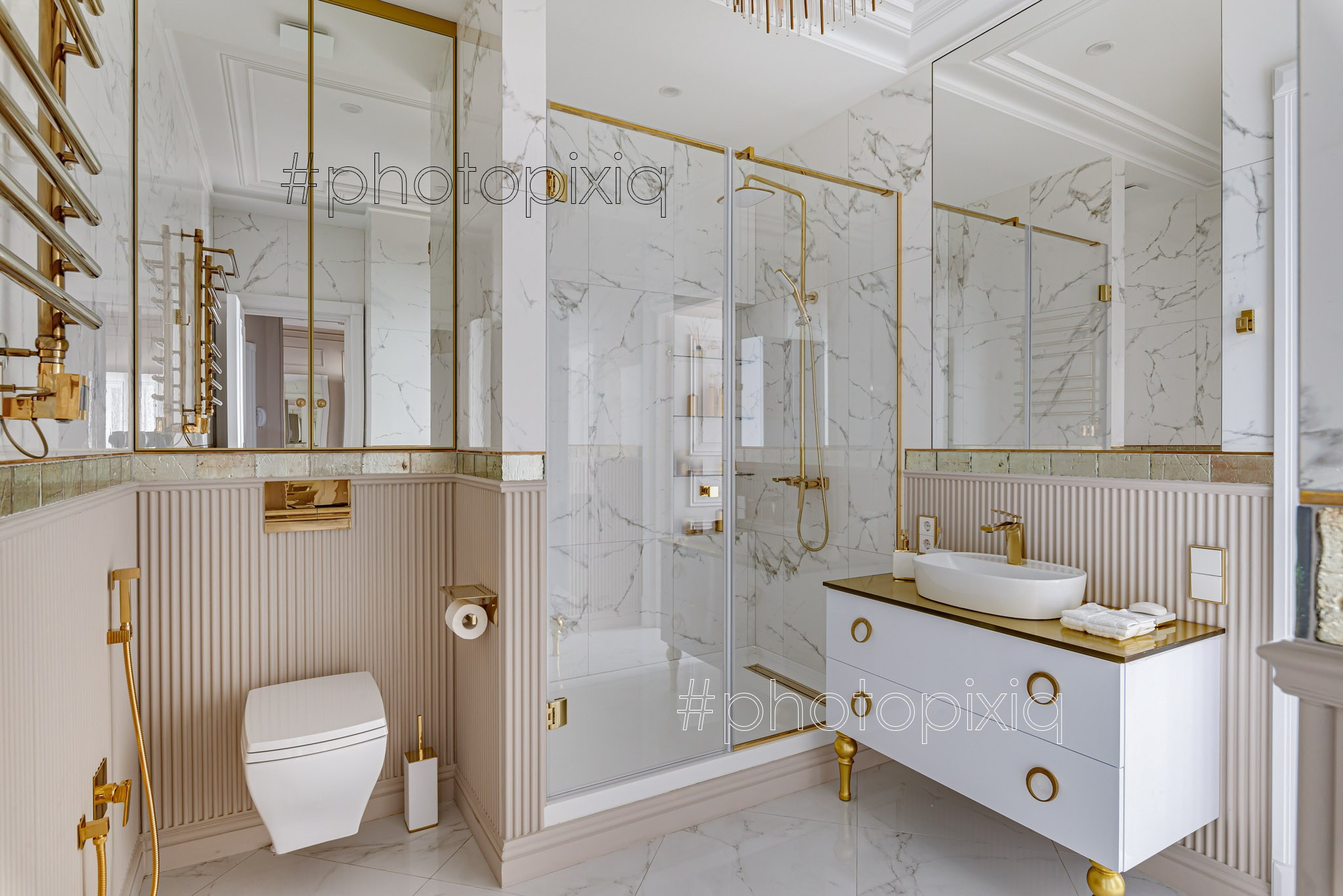 Интерьерная фотосъёмка квартиры на Тверской. Интерьерная съёмка и виртуальные туры — Интерьерный фотограф Кузнецов Сергей (photopixiq)