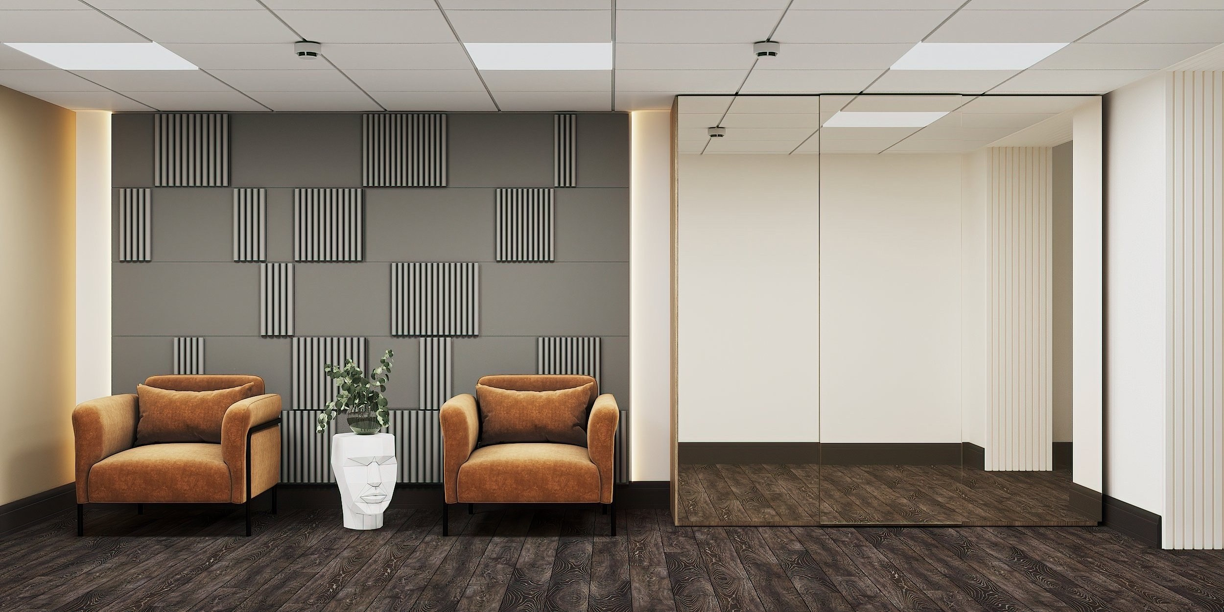 Офис БЦ «Сенатор». Дизайнер интерьера в Санкт-Петербурге Ольга Рытаровская