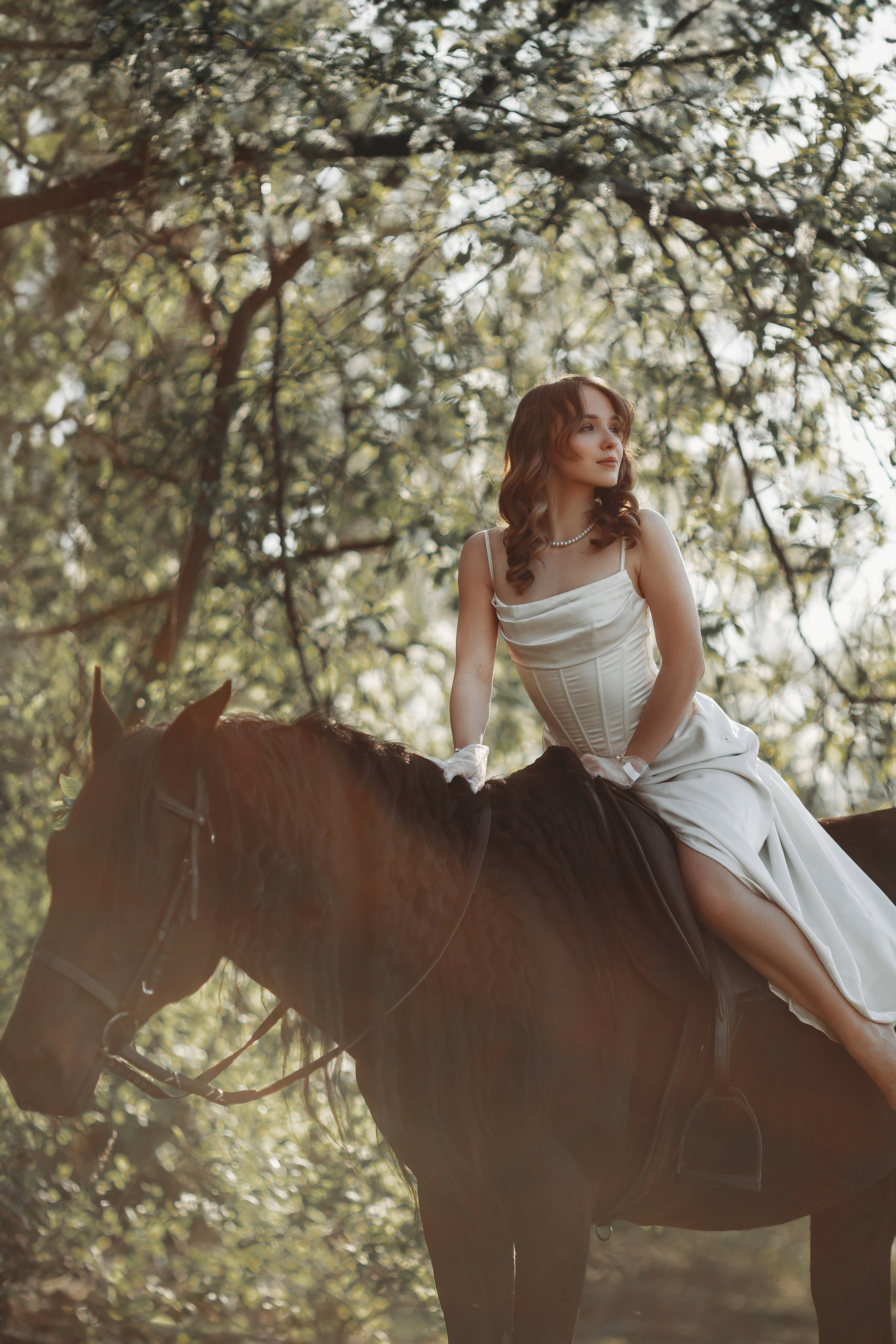 Дарья&Басмач. Анна Молчанова конный фотограф в Тюмени | фотосессии с лошадьми Тюмень