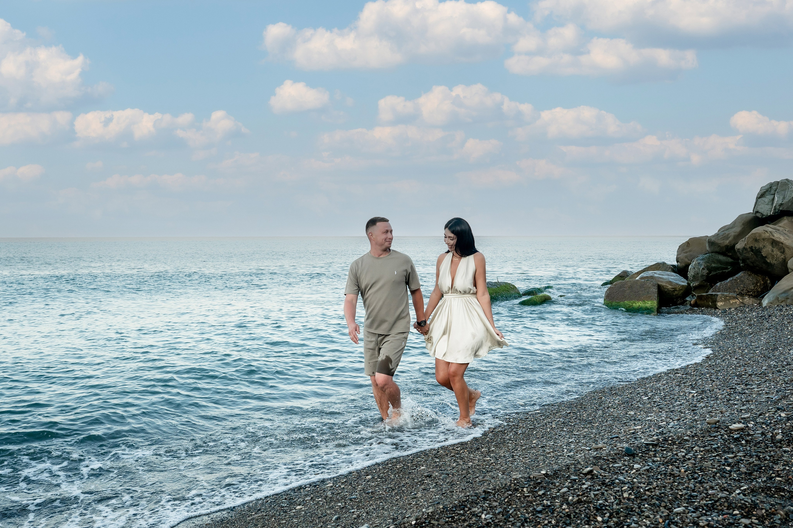 Прекрасные Артем и Евгения. Наталья Слесаренко фотограф в Сочи