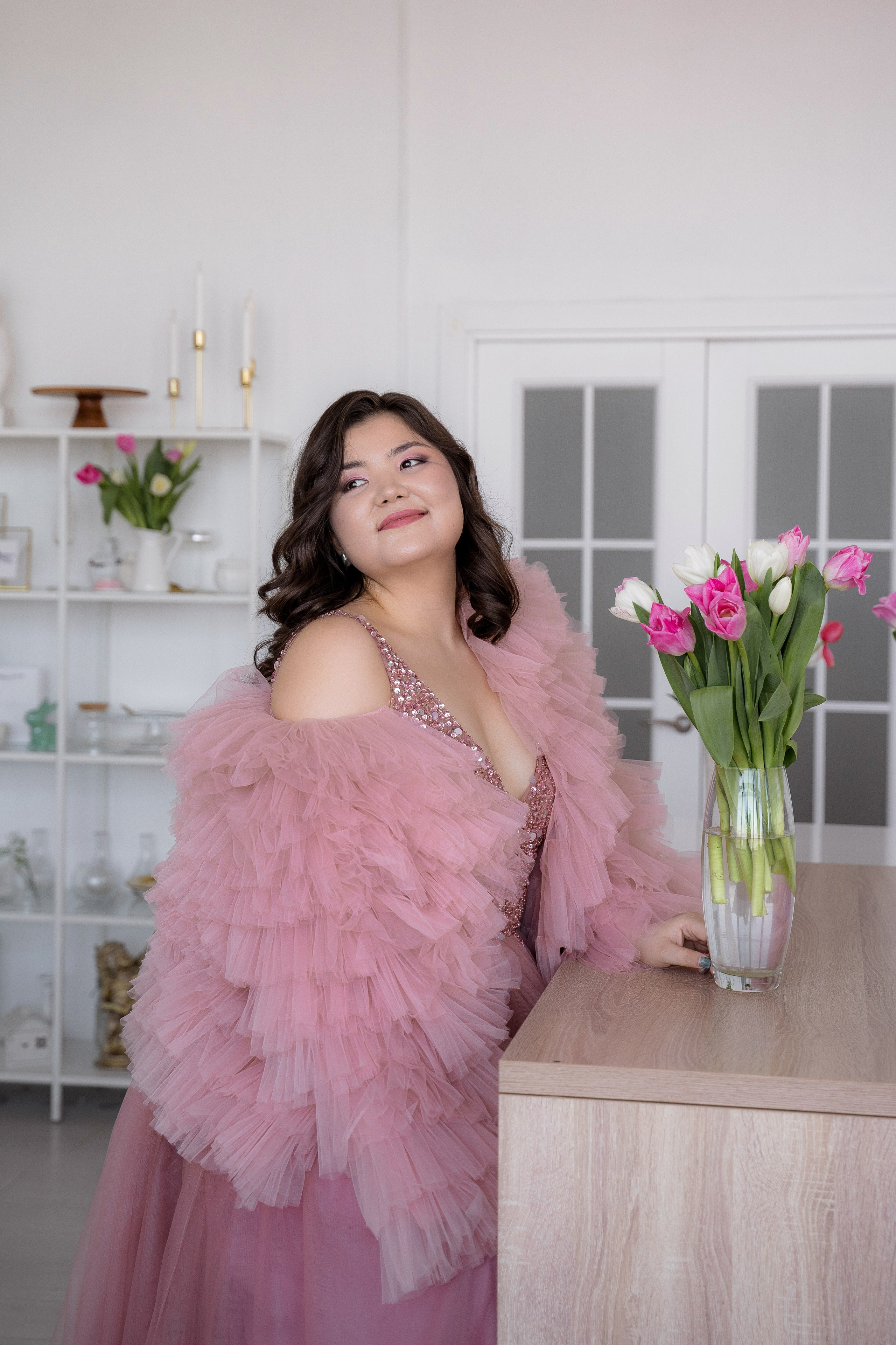 Тюльпановое настроение. Фотостудия Малина в городе Улан-Удэ. Фотограф Ирина Жарникова