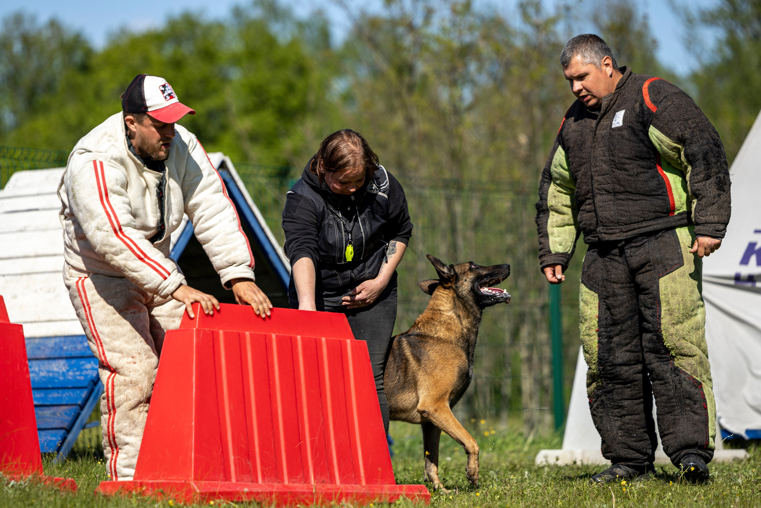 Испытания по мондьорингу в Нижнем Новгороде. Фотограф-анималист Анна Маринич