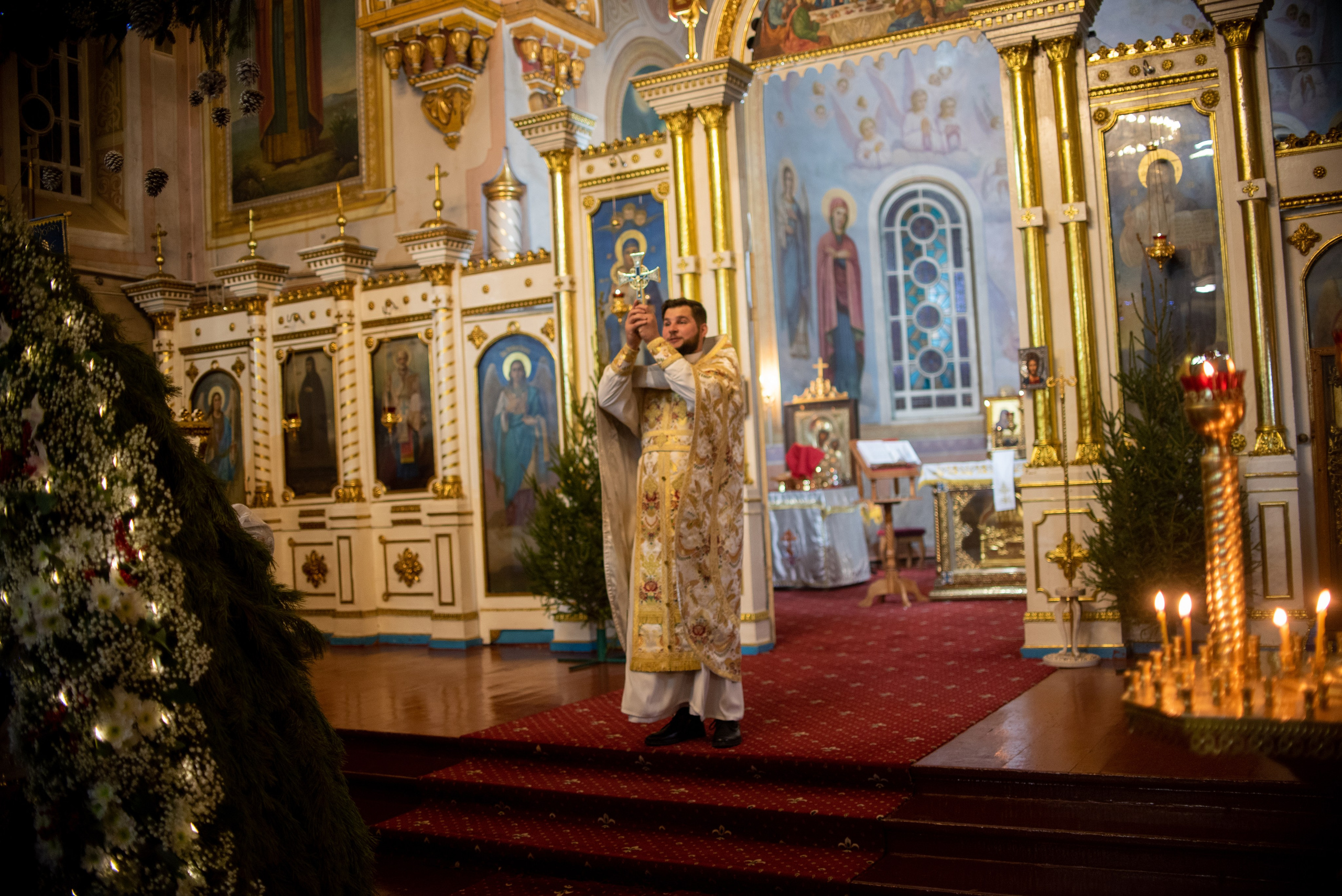 Литургия на Рождество 6.01.2023. Семейный и свадебный фотограф в Феодосии и Коктебеле