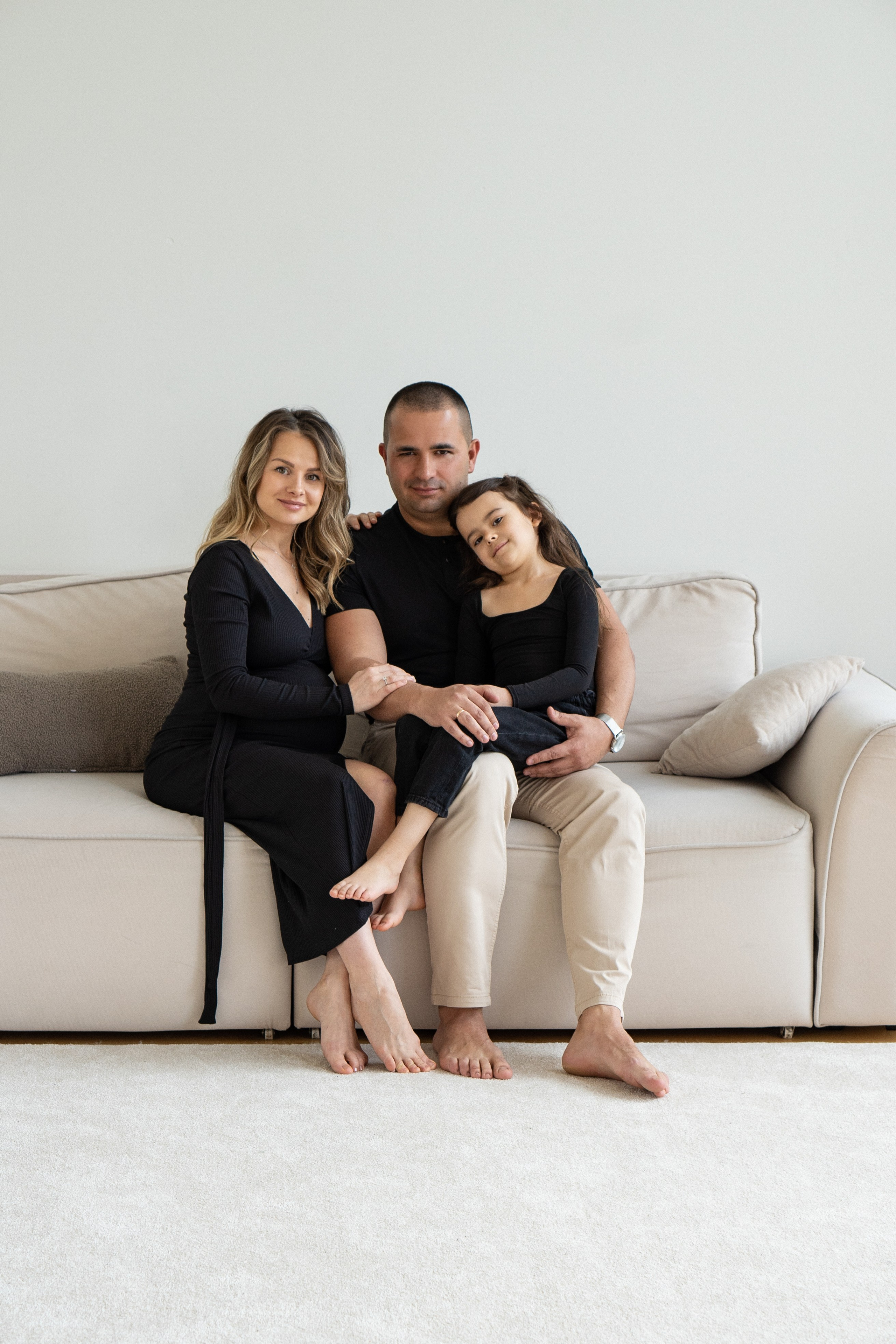 Семья Ф.студийная фотосессия. Фотограф Ольга Игорева