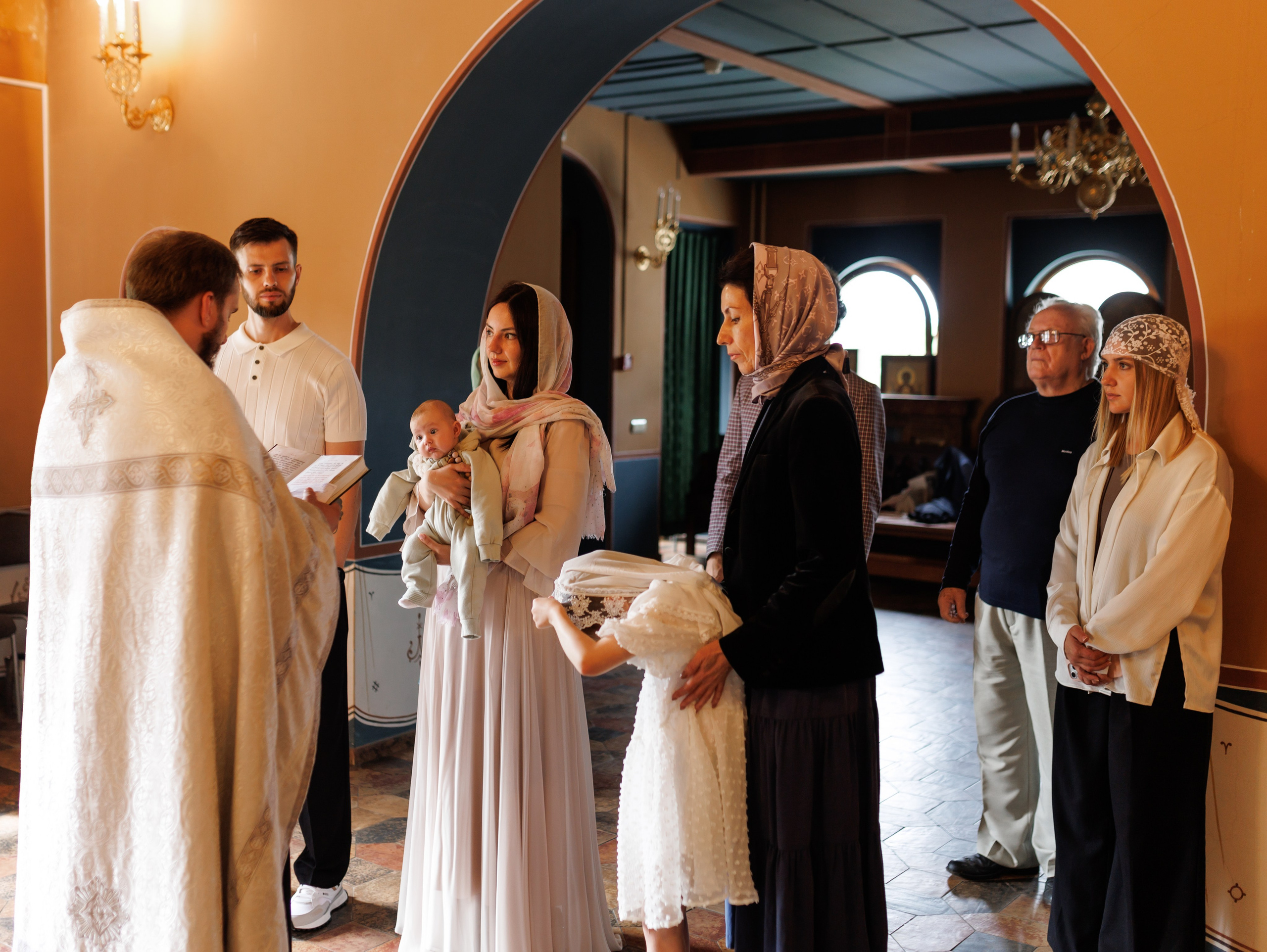 Крещение Василисы. Фотограф Евгения Чернышева