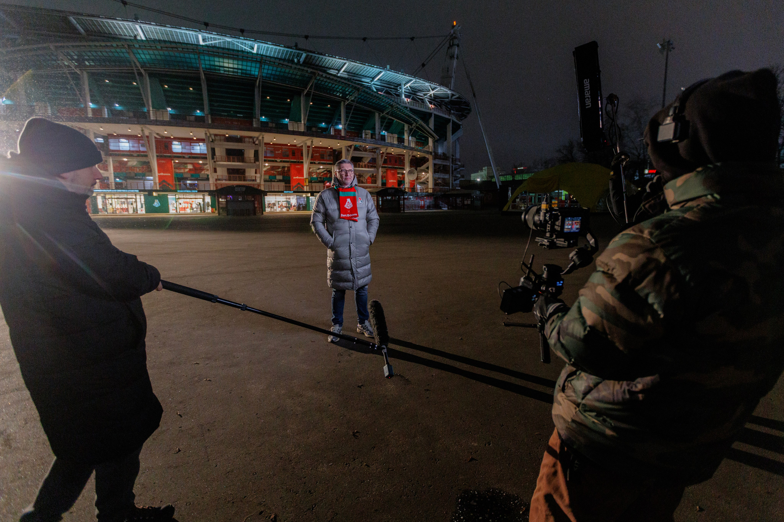 БЭКСТЕЙДЖ СЪËМОК РОЛИКА ДЛЯ ФК ЛОКОМОТИВ. Artem Zenin Photography