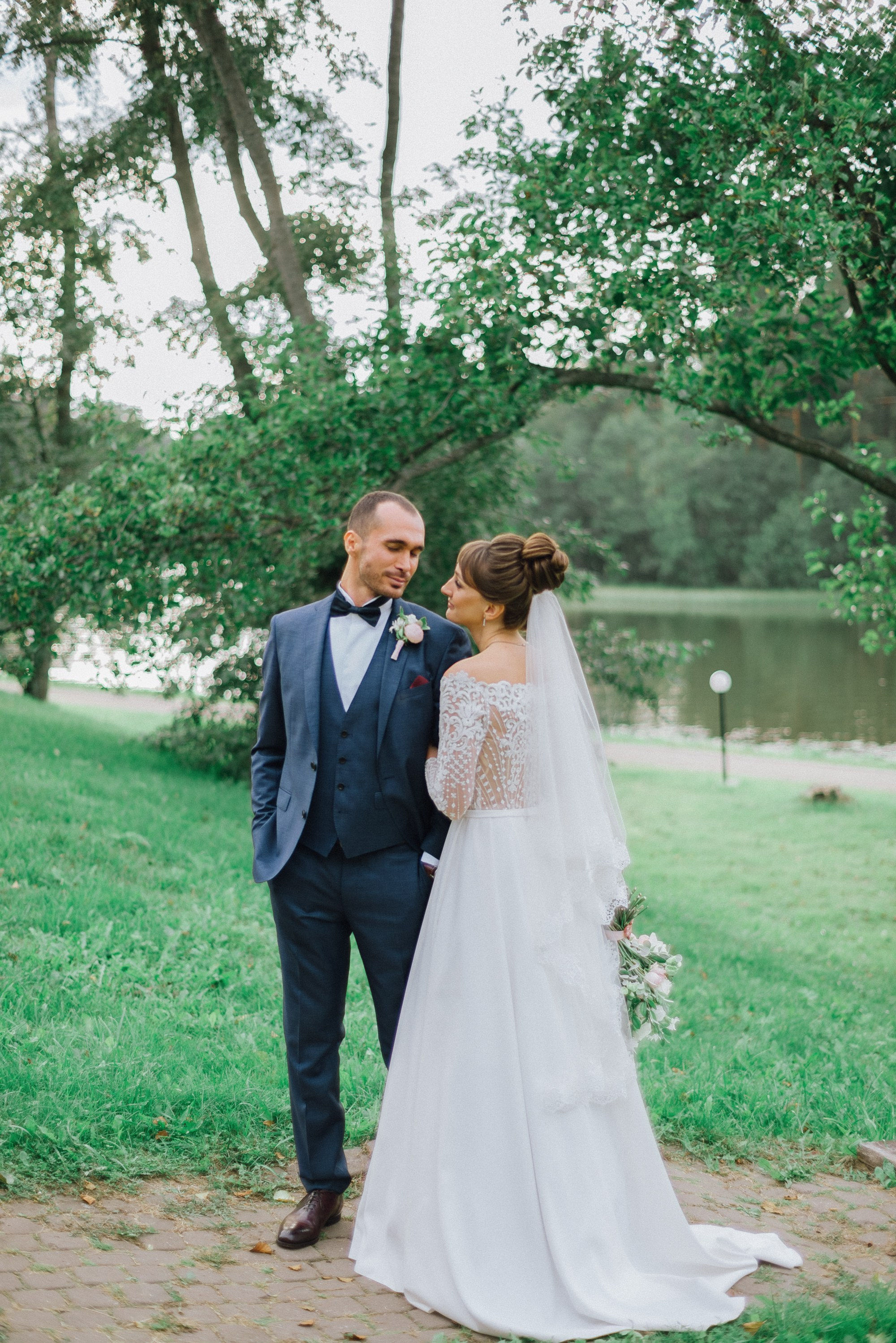 Свадьба на озере. Изящная фотография | Ксения Милушкина