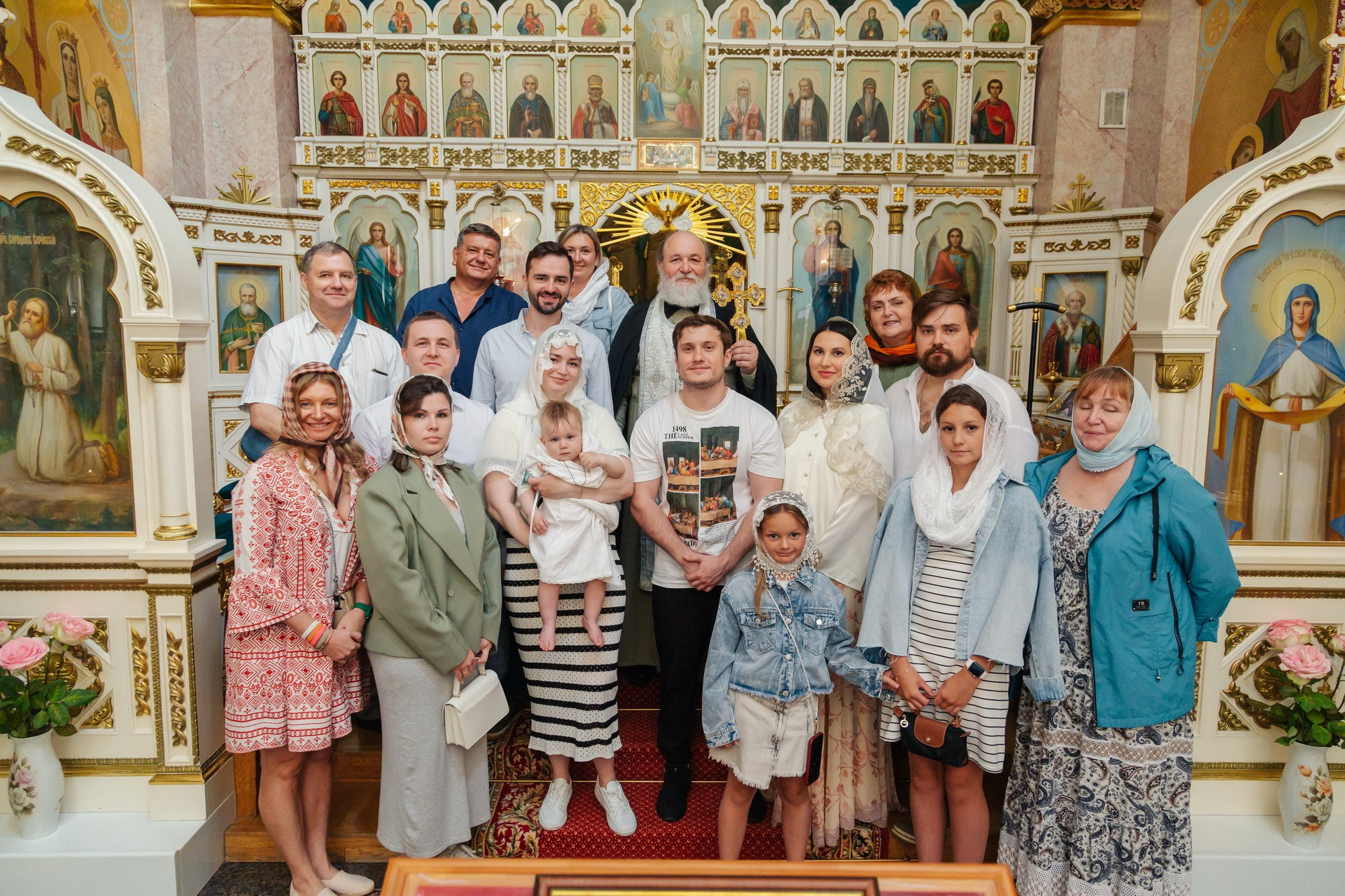 Крещение в Вартемягах, Церковь Веры, Надежды, Любови и матери их Софии