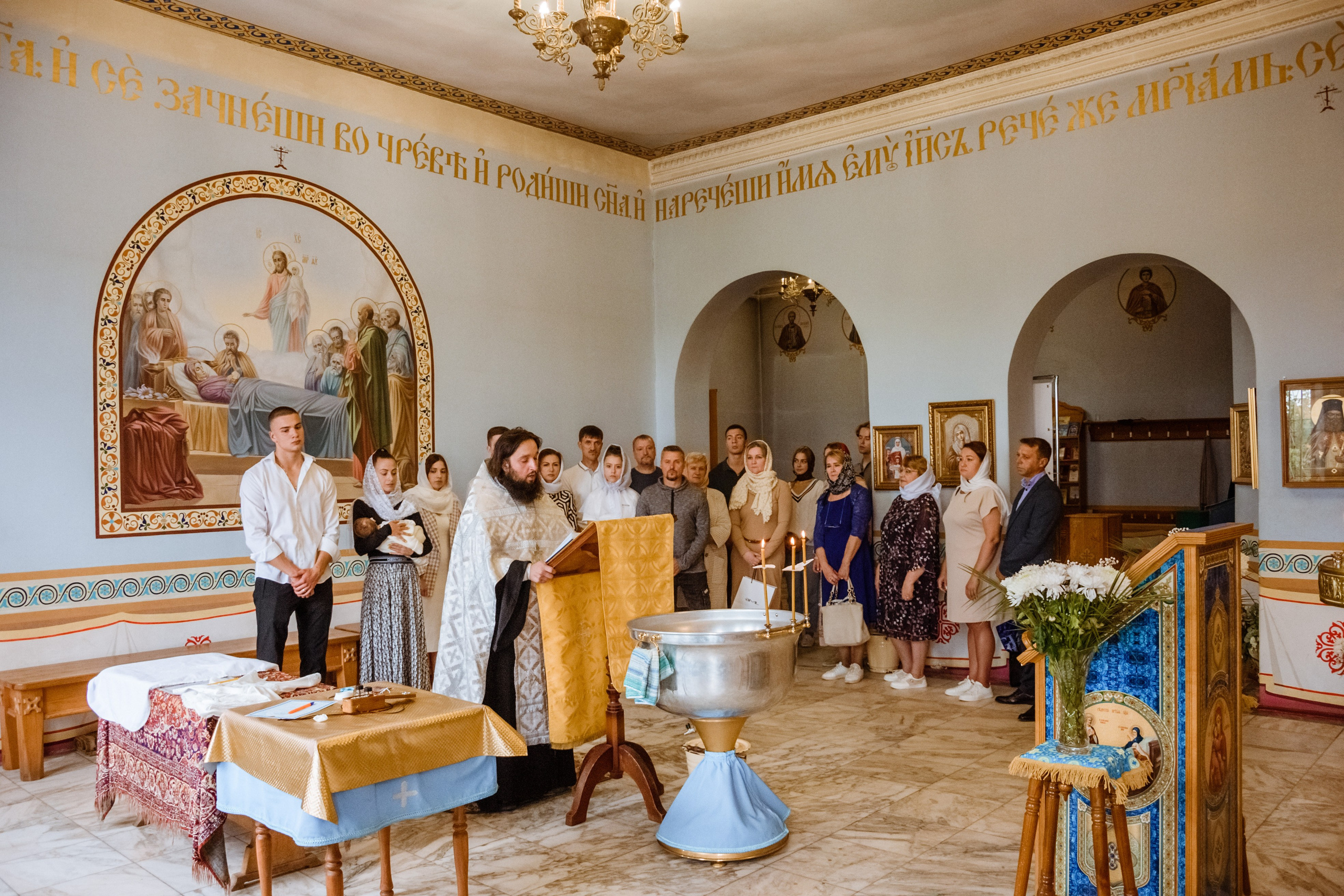 Крещение. Фотограф новорожденных во Владимире Анастасия Воробьева