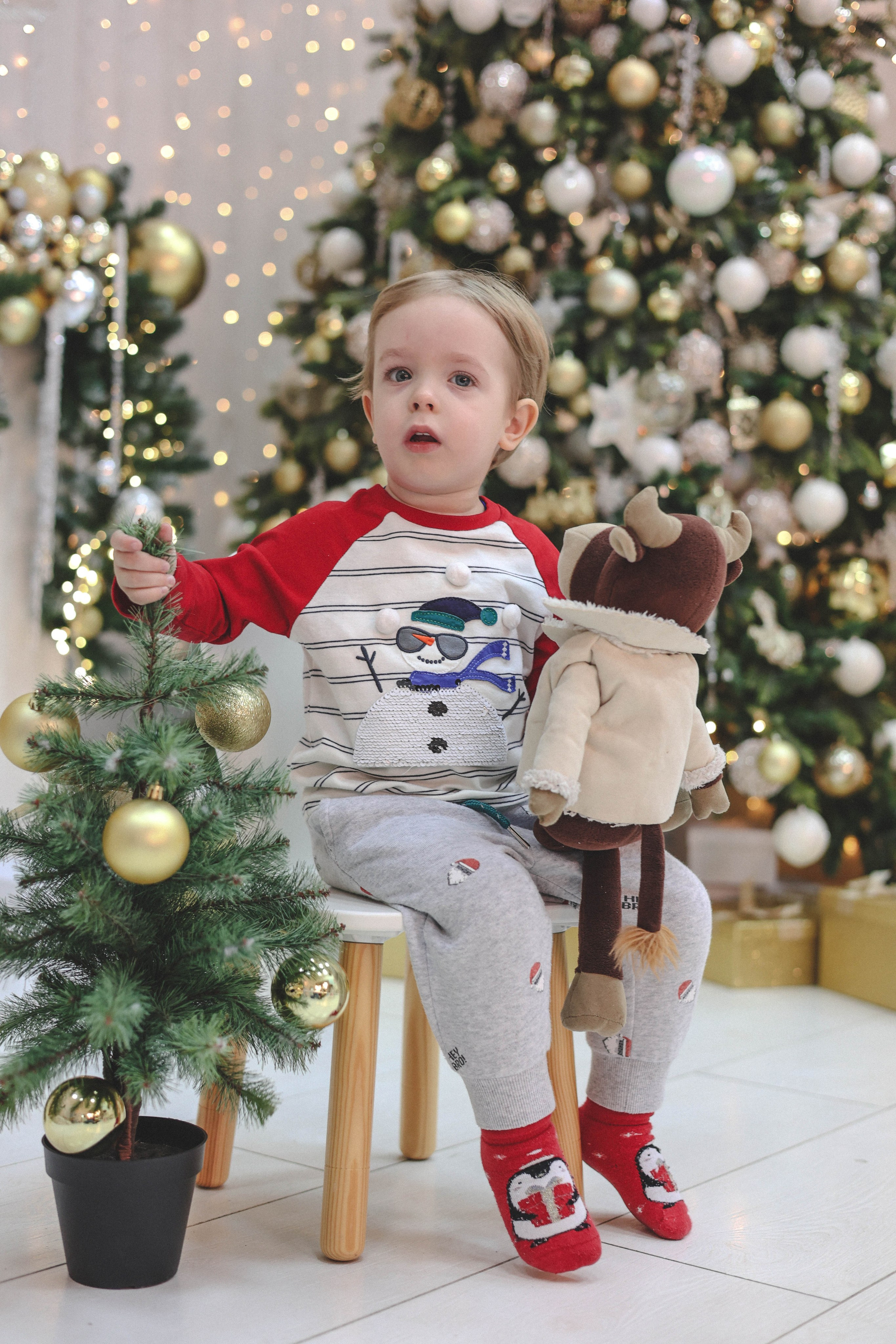 Новогодняя история «Ирина и ее семья». Фотограф в Москве Анастасия Калинина