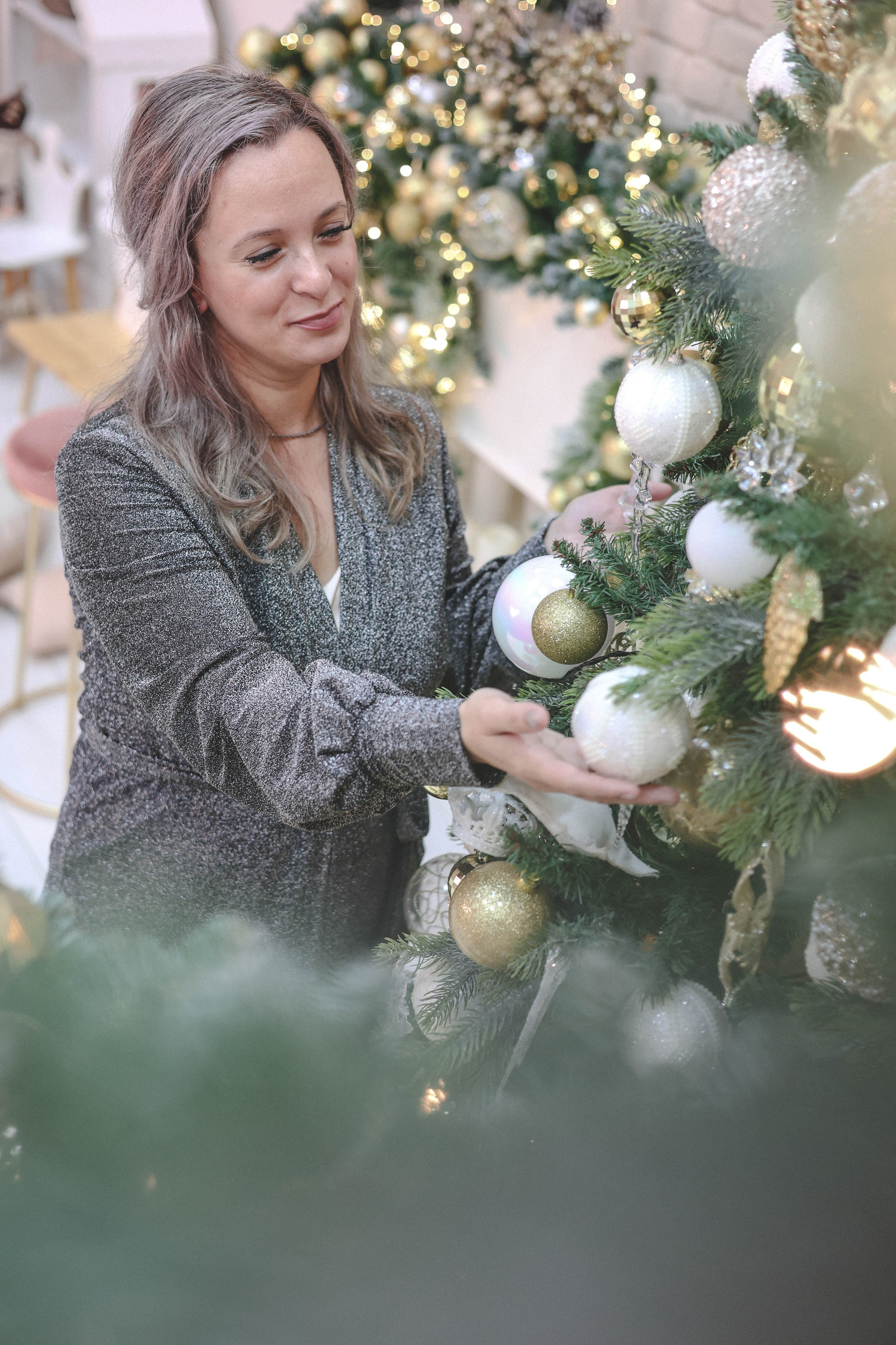 Новогодняя история «Ирина и ее семья». Фотограф в Москве Анастасия Калинина