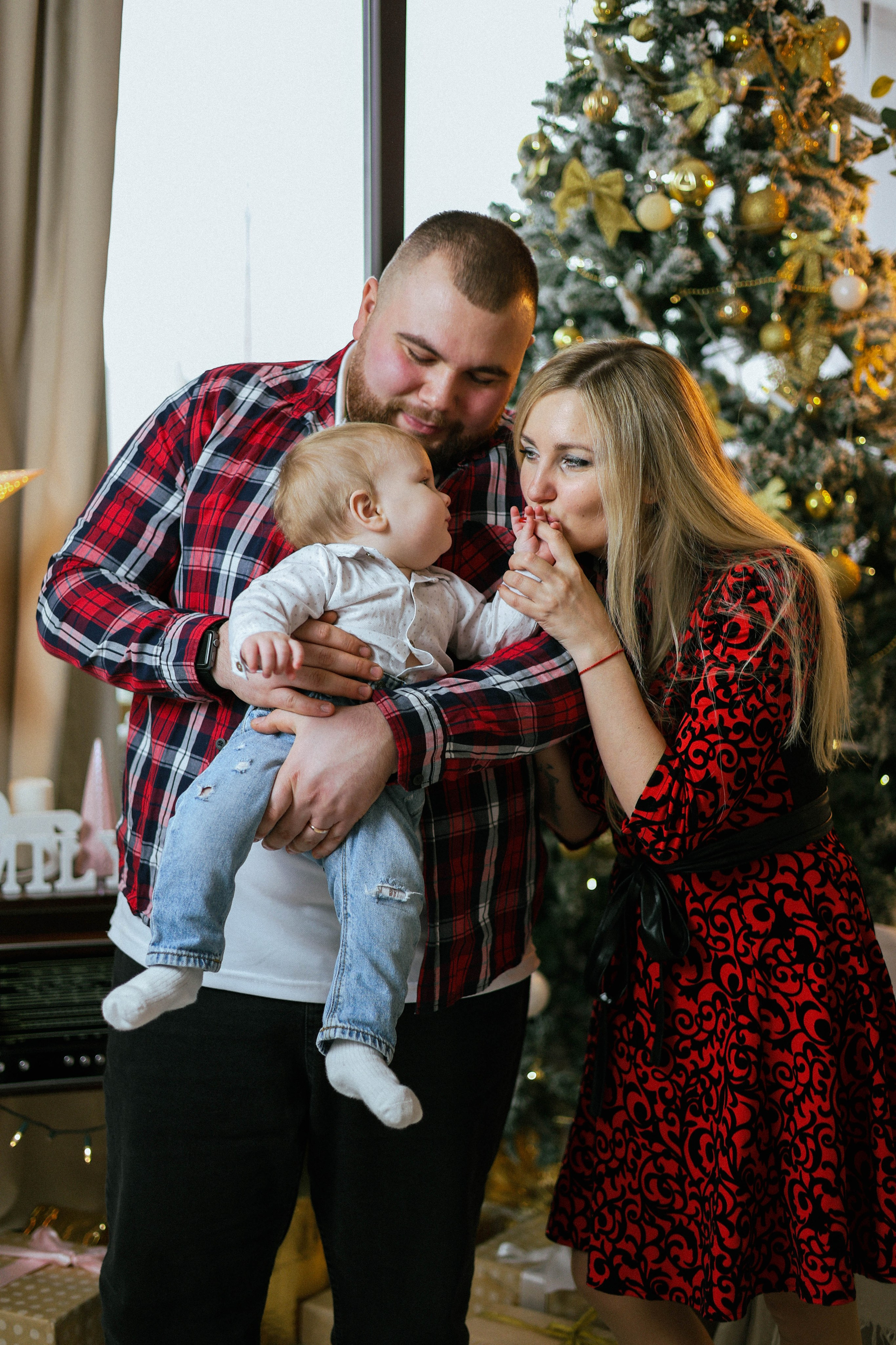 Новогодняя история «Валентина и ее семья». Фотограф в Москве Анастасия Калинина