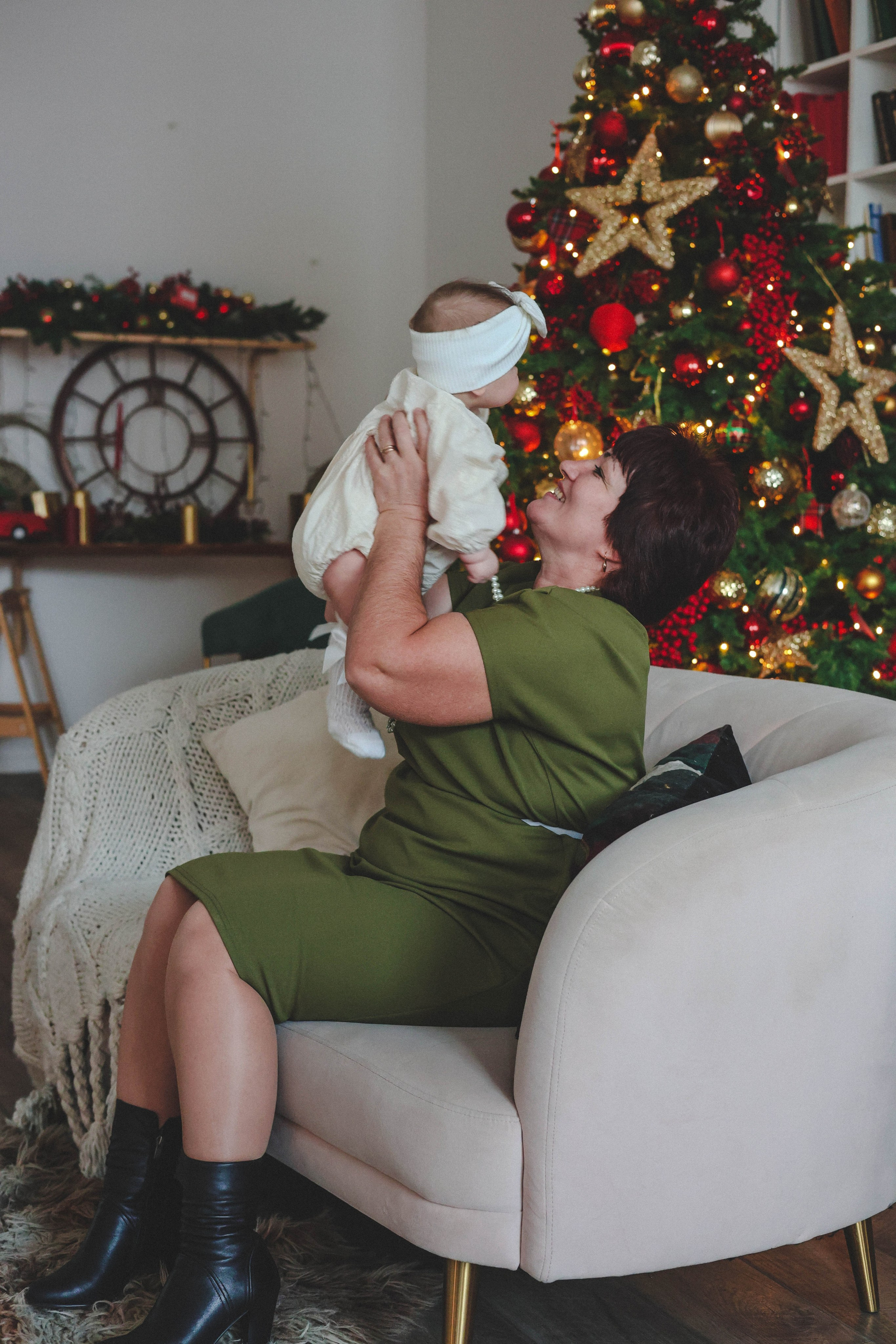 Новогодняя история «Светлана и ее семья». Фотограф в Москве Анастасия Калинина