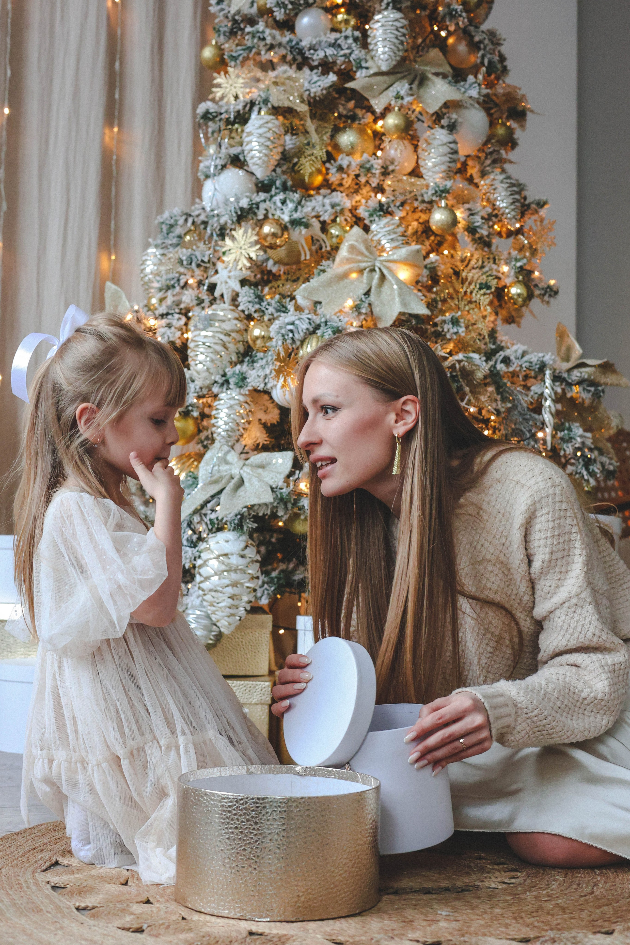 Новогодняя история «Кира и ее семья». Фотограф в Москве Анастасия Калинина