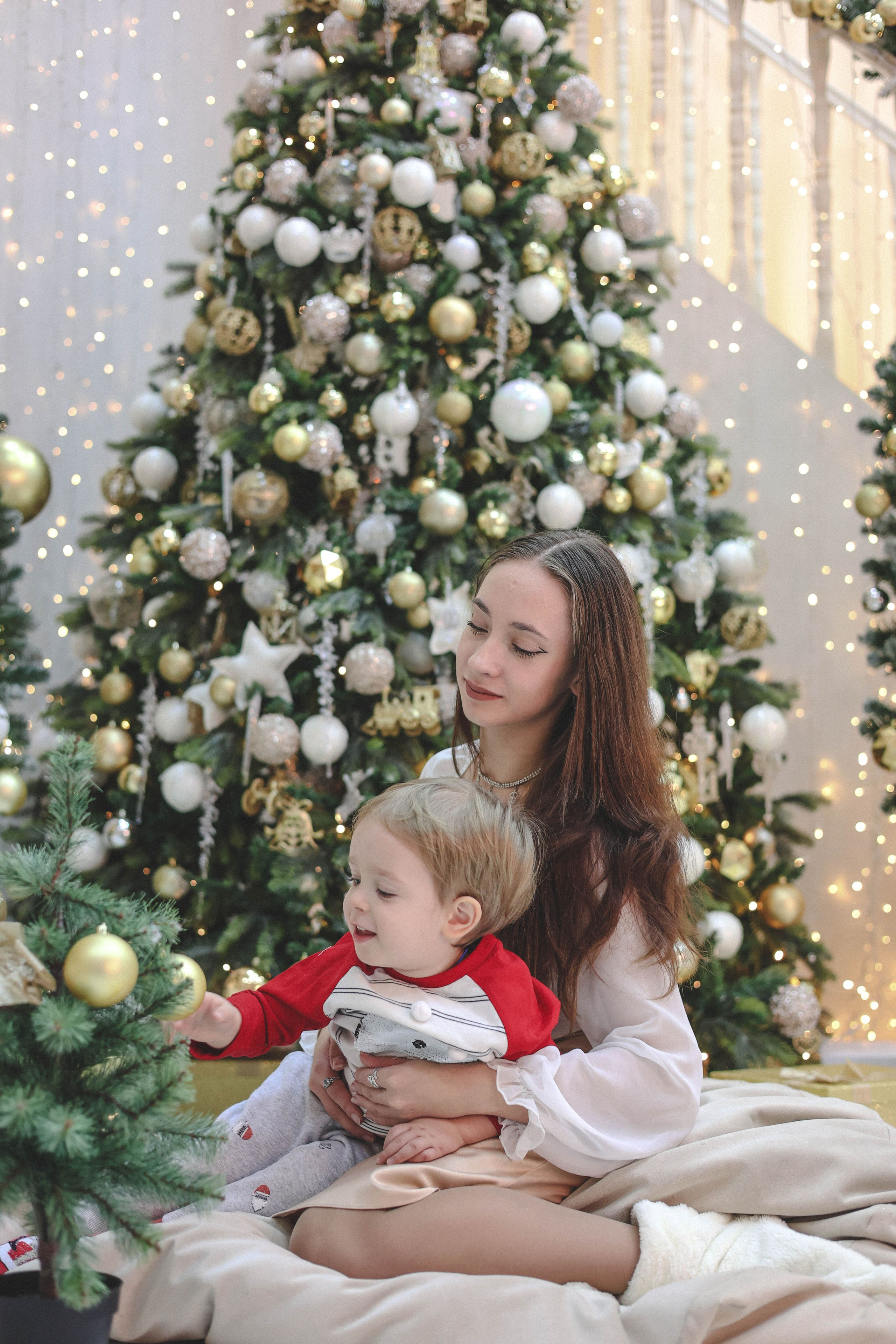 Новогодняя история «Ирина и ее семья». Фотограф в Москве Анастасия Калинина