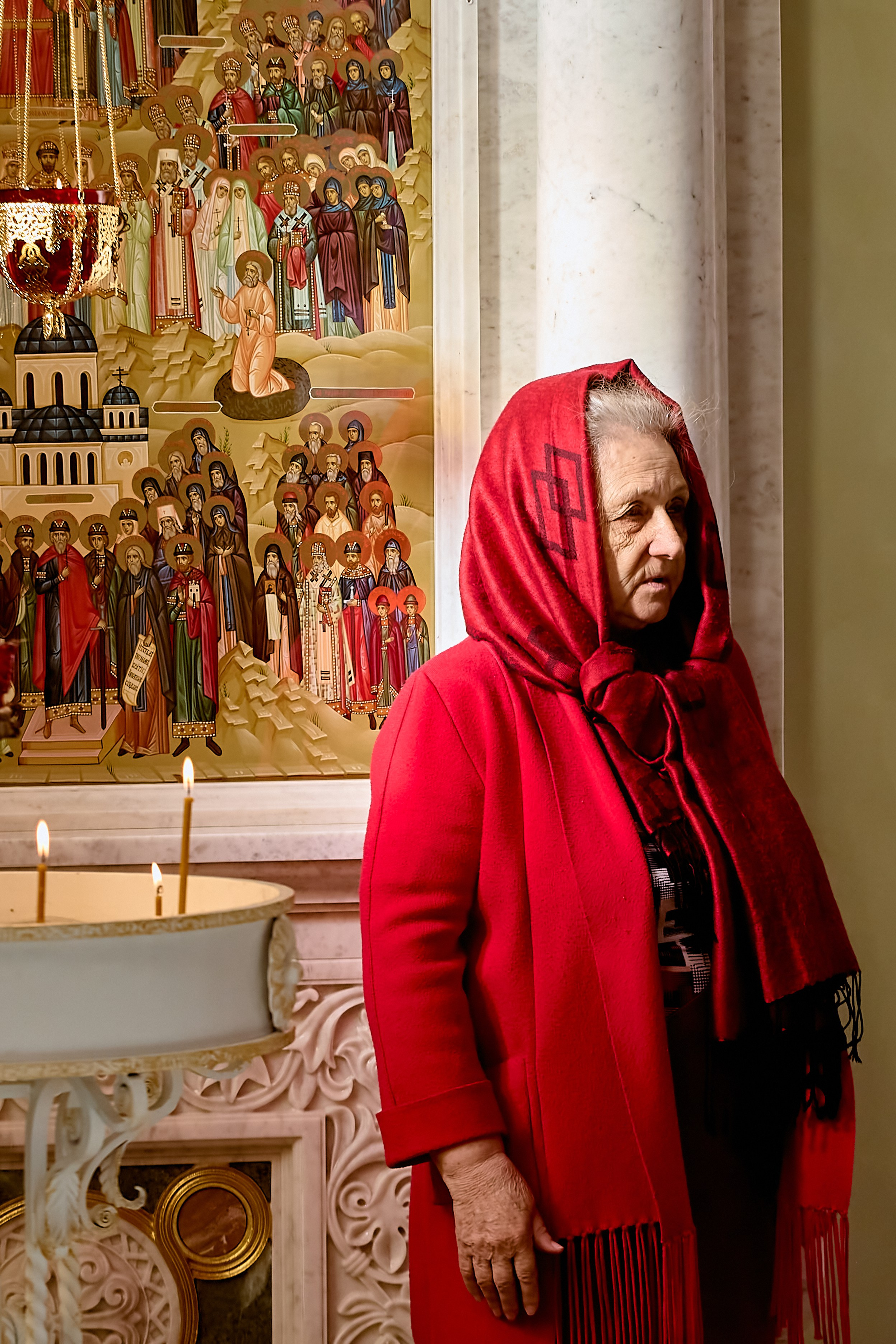 Фотографии Божественной Литургии в Неделю Крестопоклонную