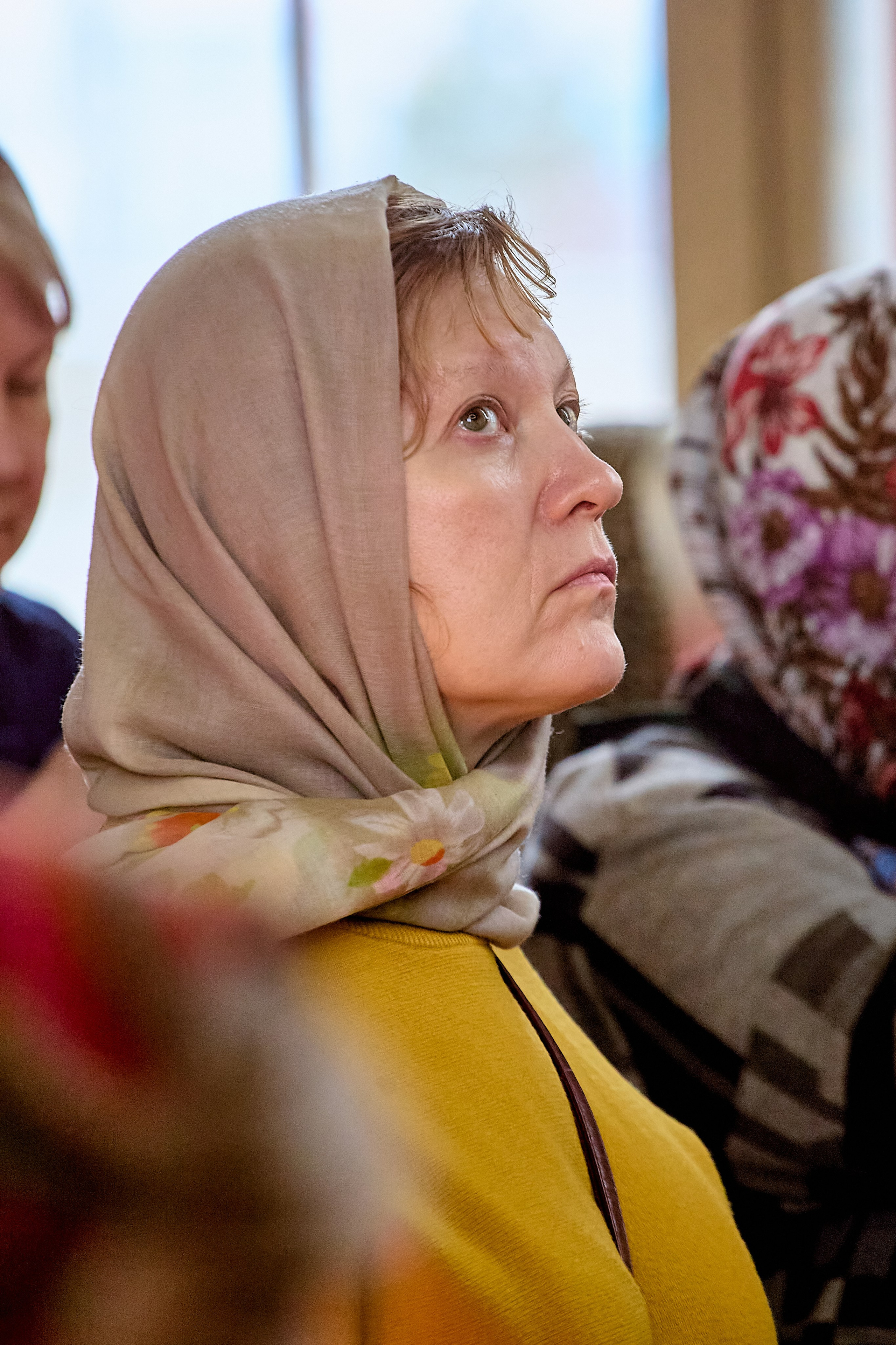 Покаянный портрет  в прощенное Воскресение. Фото Николая Голованова.