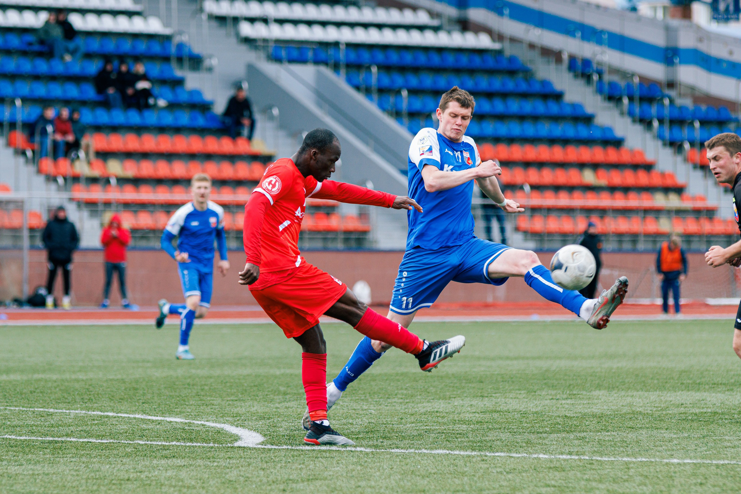 Футбол. Спортивный фотограф Вадим Добедченков