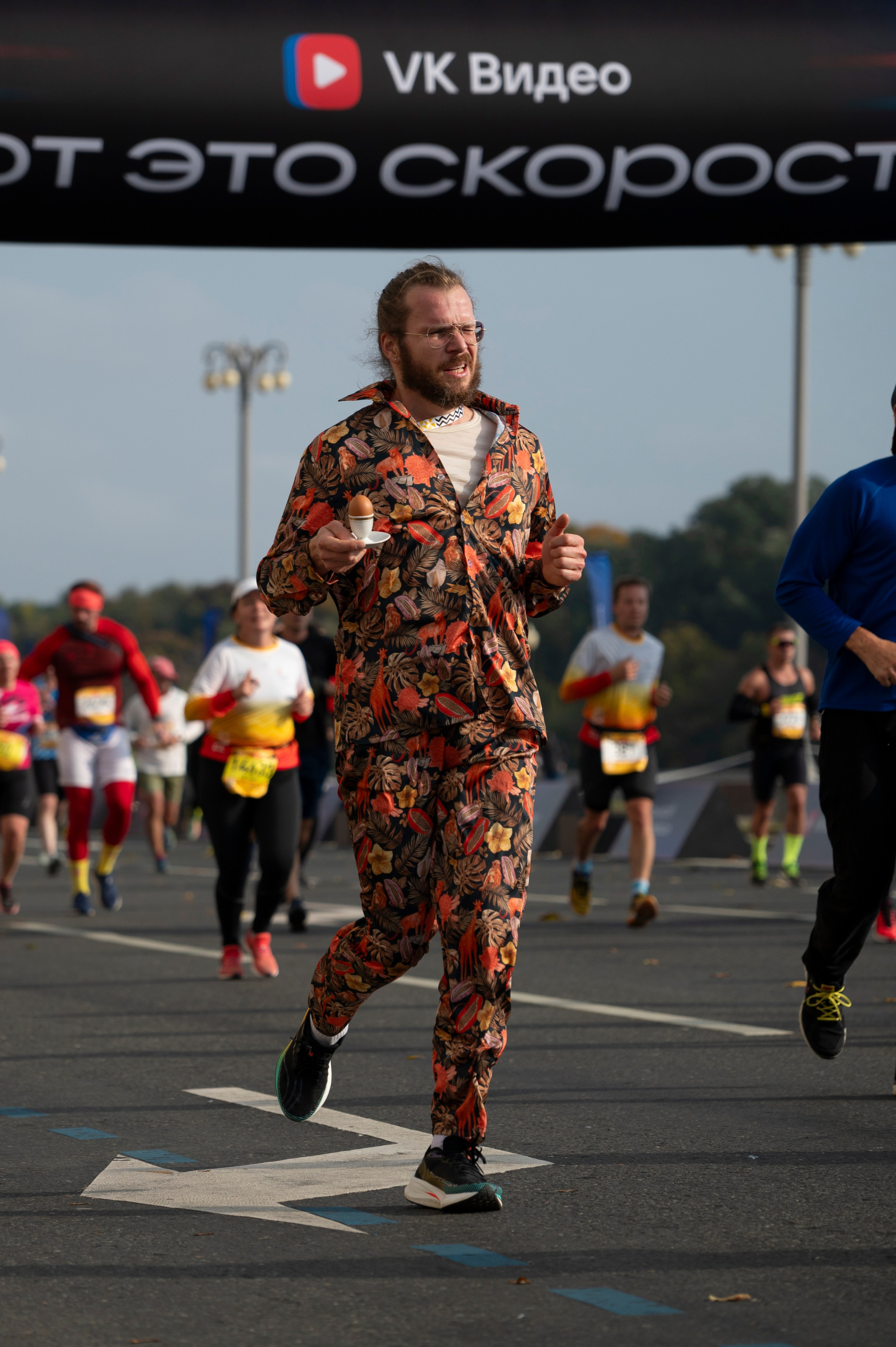 Спортивные мероприятия: Московский марафон 2024. Фотограф Михаил Волков