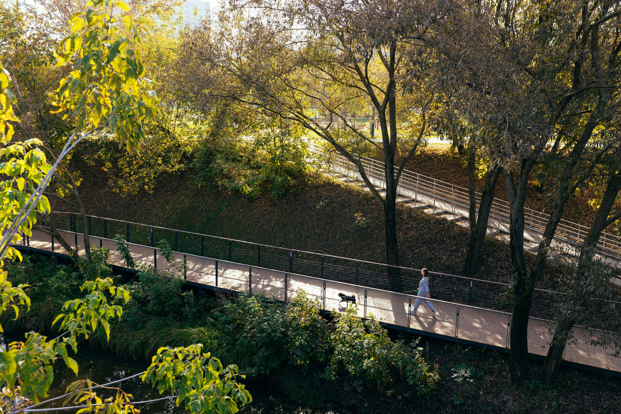 Фотосъемка для архитектурного бюро А4 «Парк Яуза». Фотограф Георгий Нигматулин