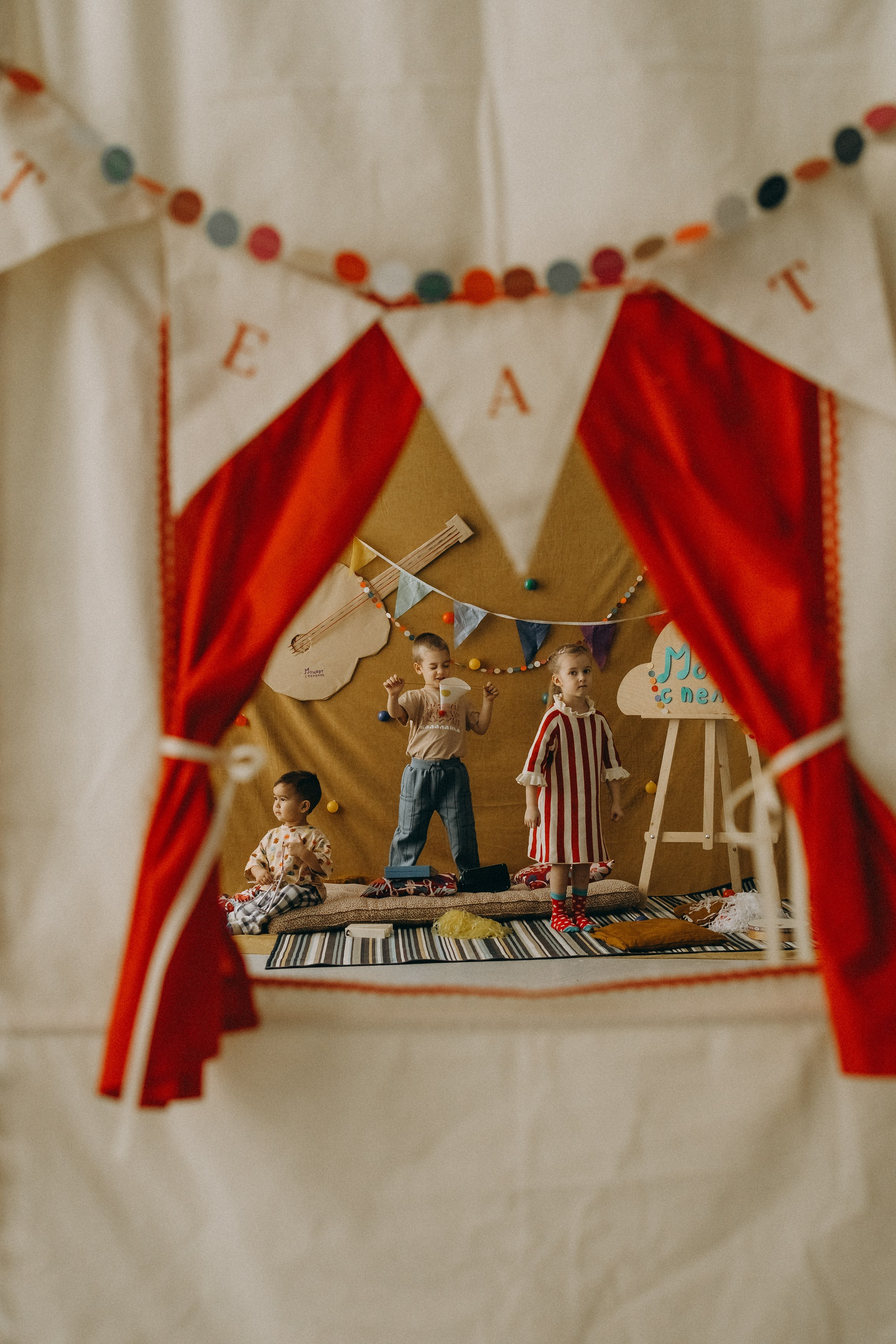 Съемка для «Моцарта с пеленок». Главная