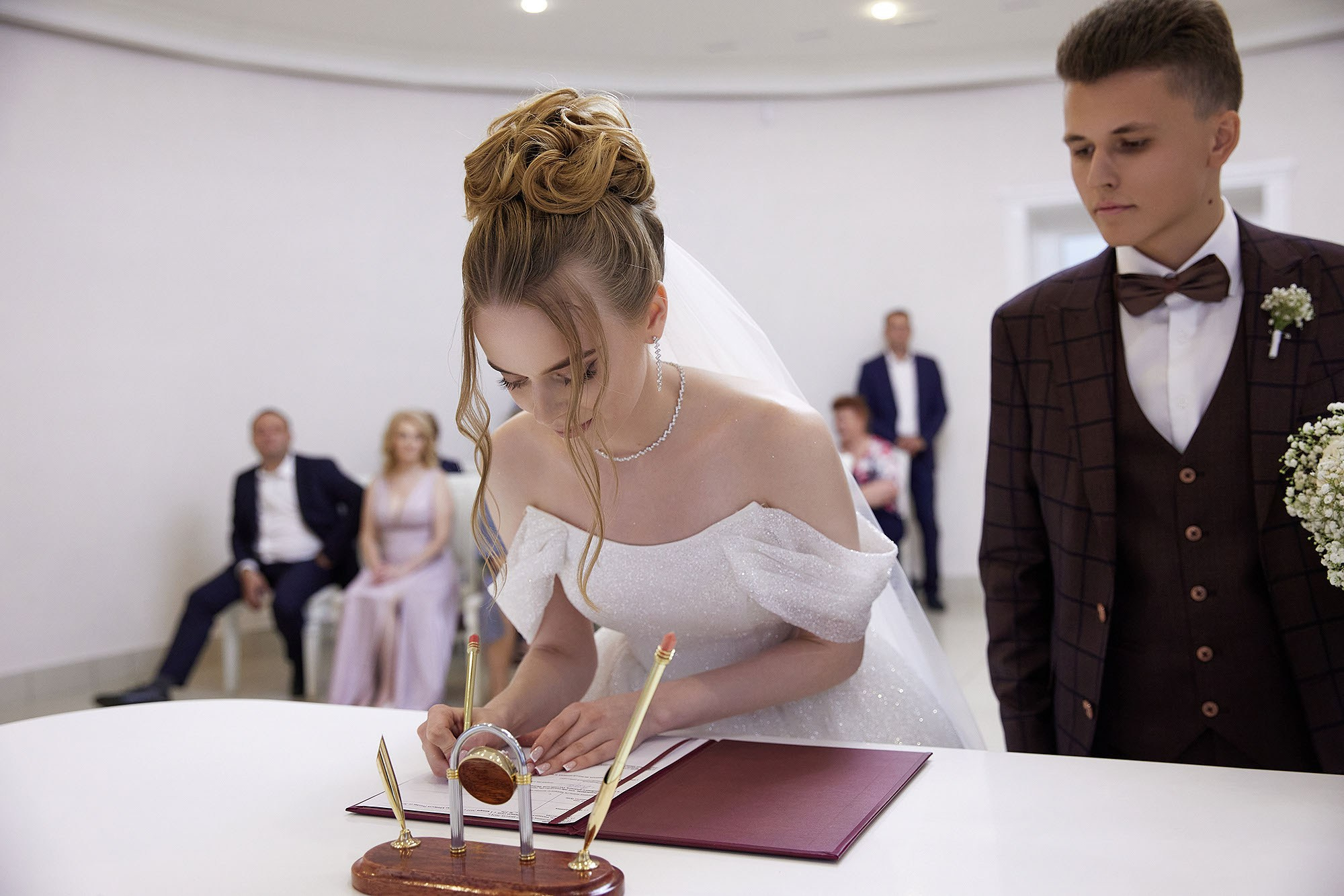 Регистрация в ЗАГСе и выездная. Свадебная съемка. Фотограф в Москве Валерий Боцман