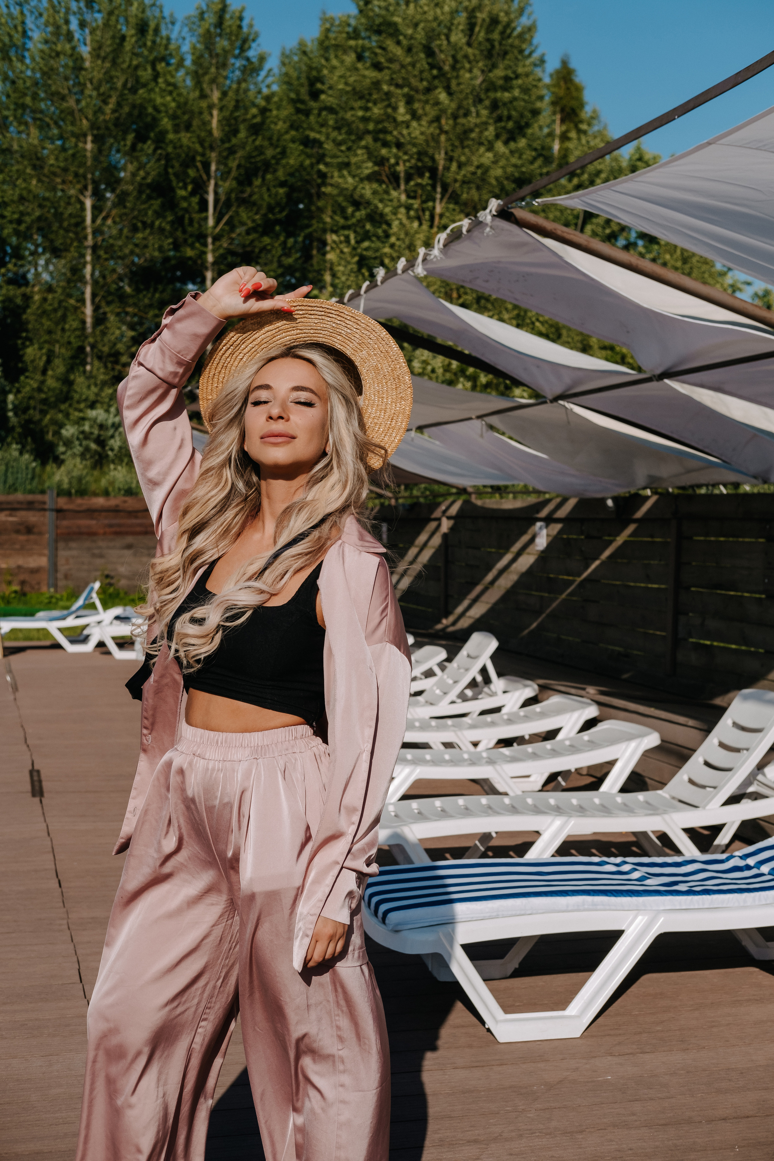 Танцы у бассейна. Фотограф Москва, Смоленск