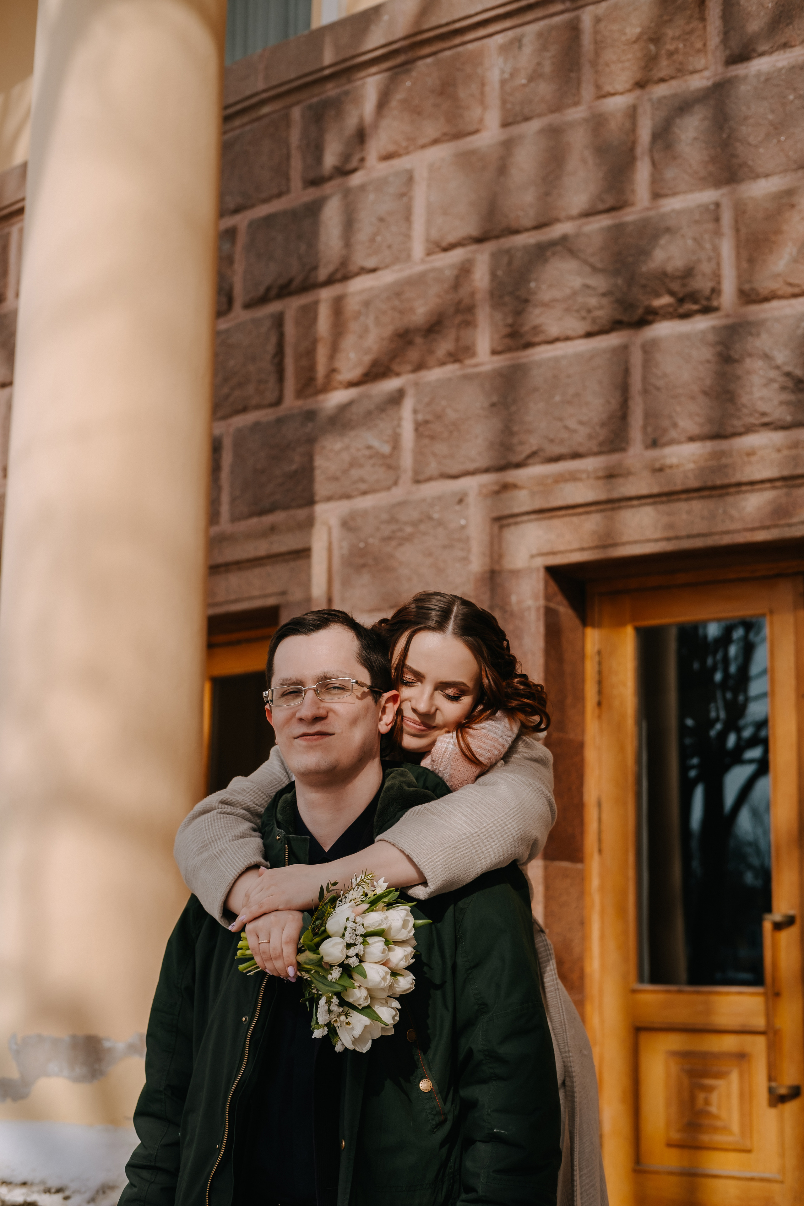 Морозная любовь Андрея и Екатерины. Фотограф Москва, Смоленск