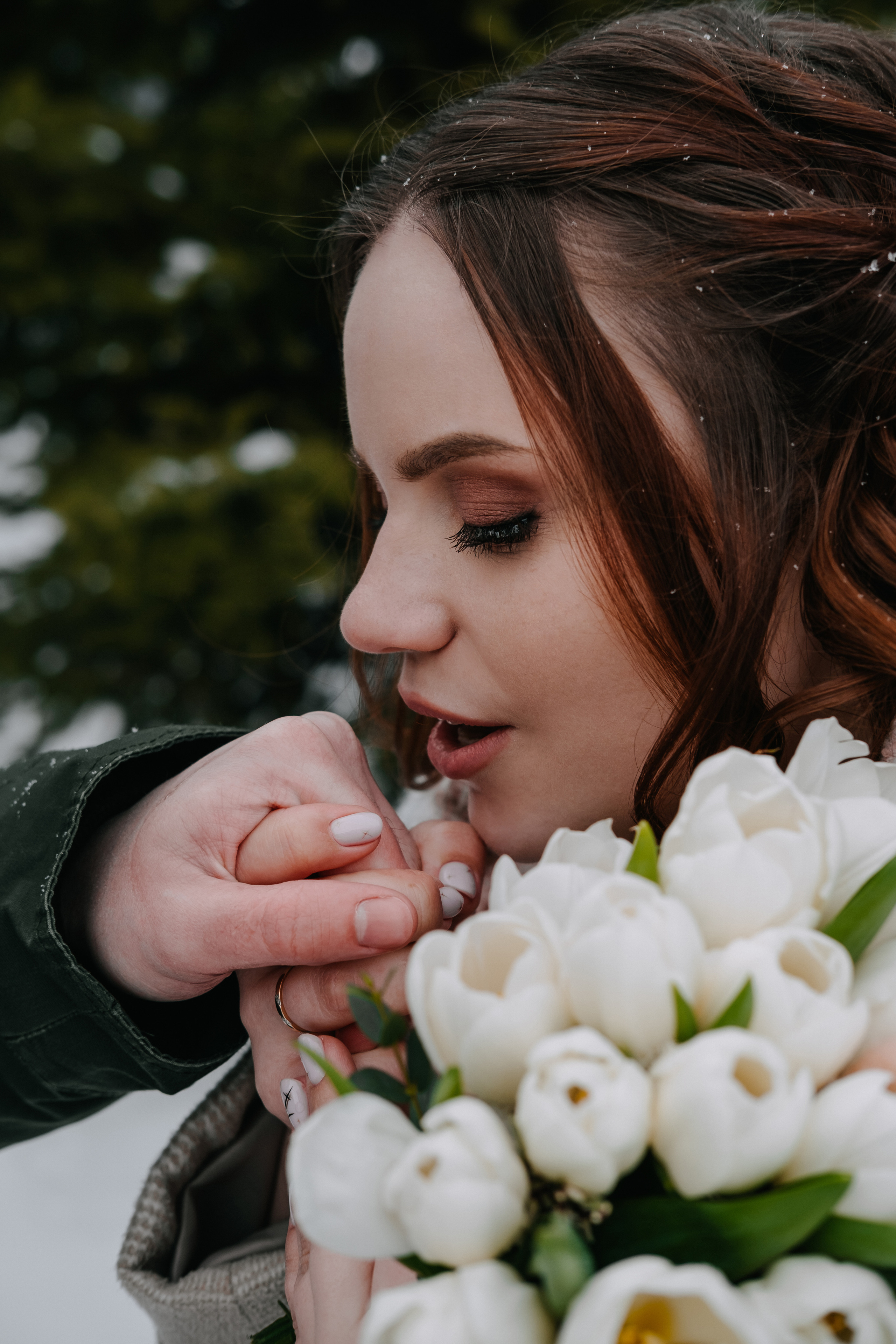 Морозная любовь Андрея и Екатерины. Фотограф Москва, Смоленск