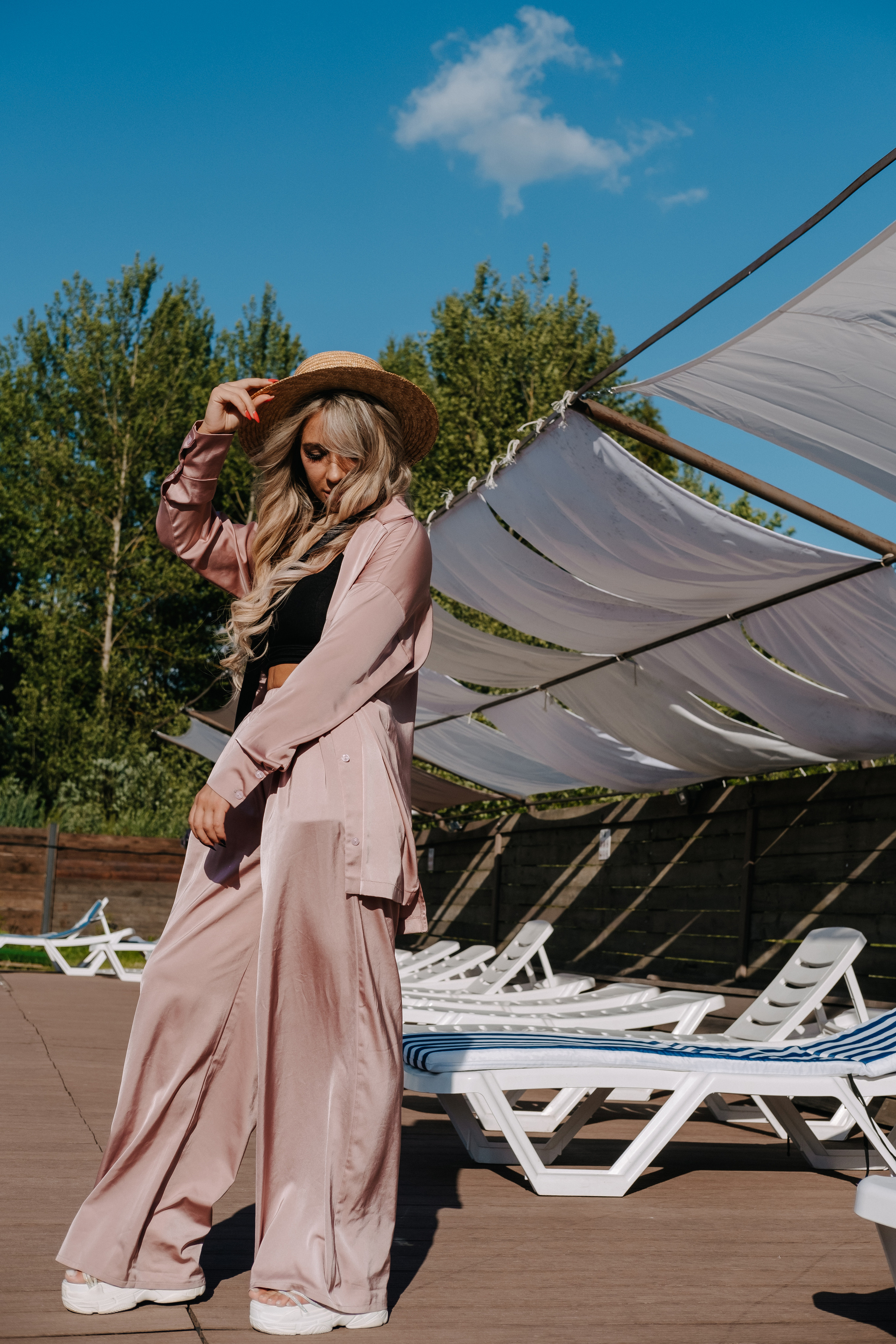 Танцы у бассейна. Фотограф Москва, Смоленск